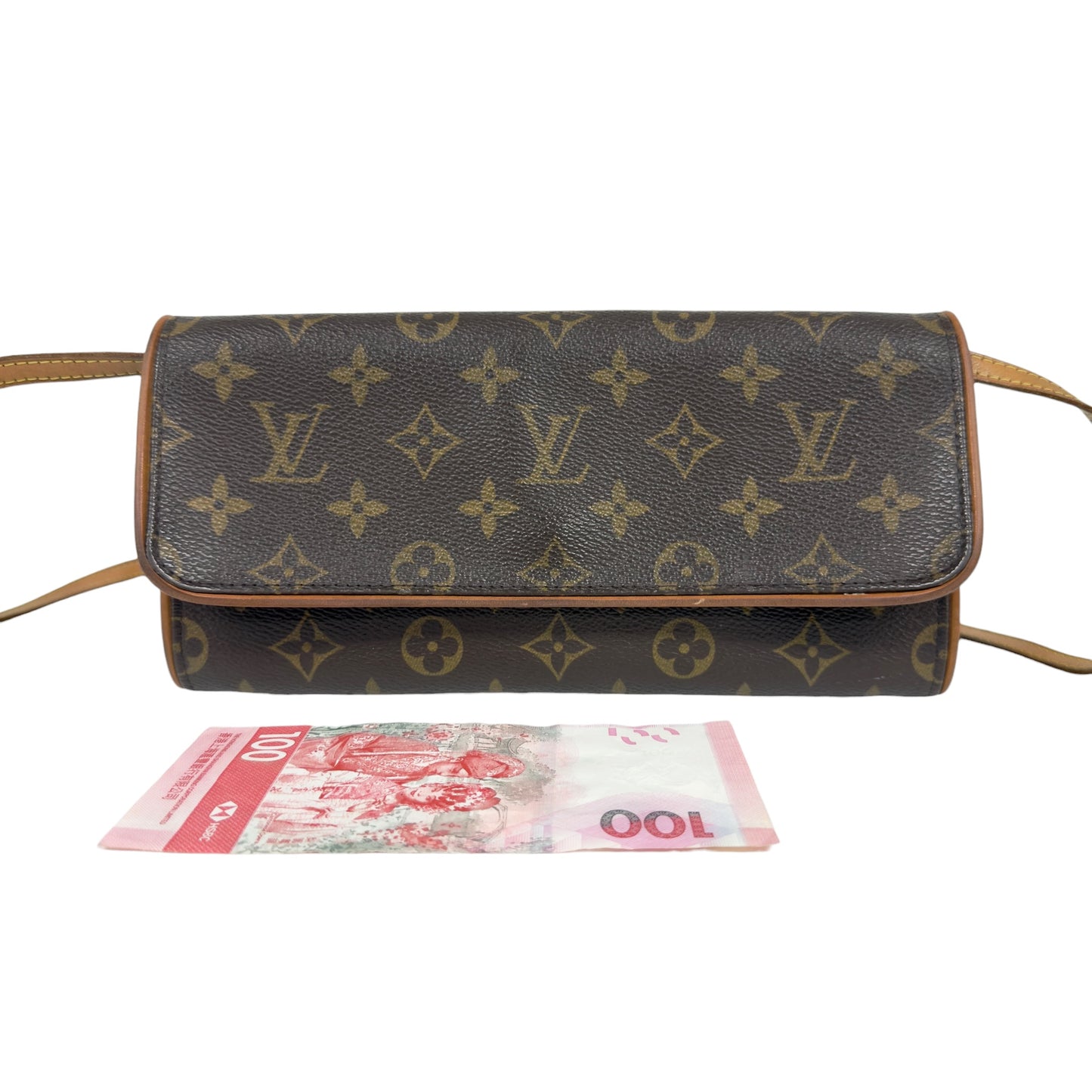 LOUIS VUITTON Twin 老花 斜揹袋