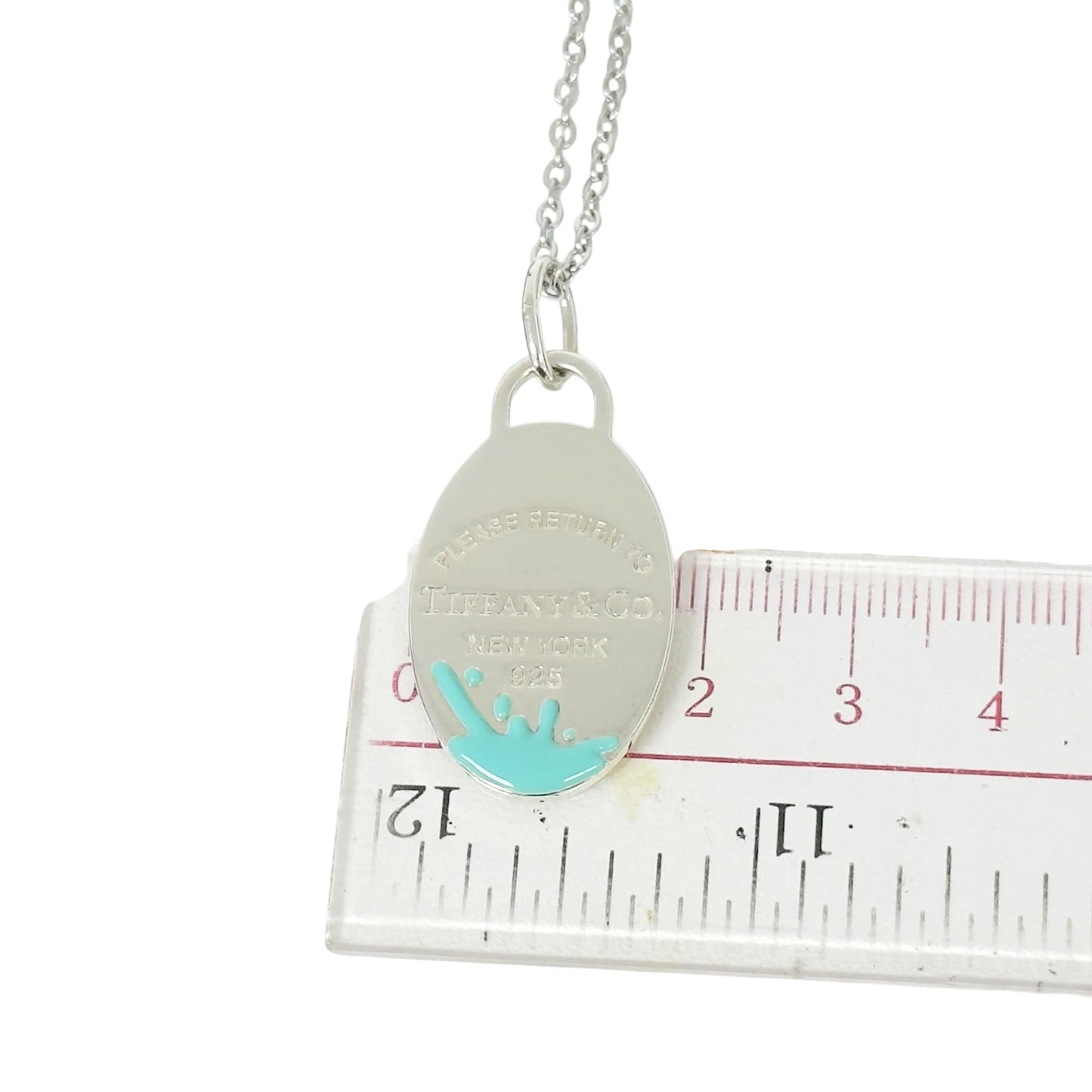 TIFFANY & CO. *送無品牌頸鏈* Return To Tiffany 純銀 吊咀