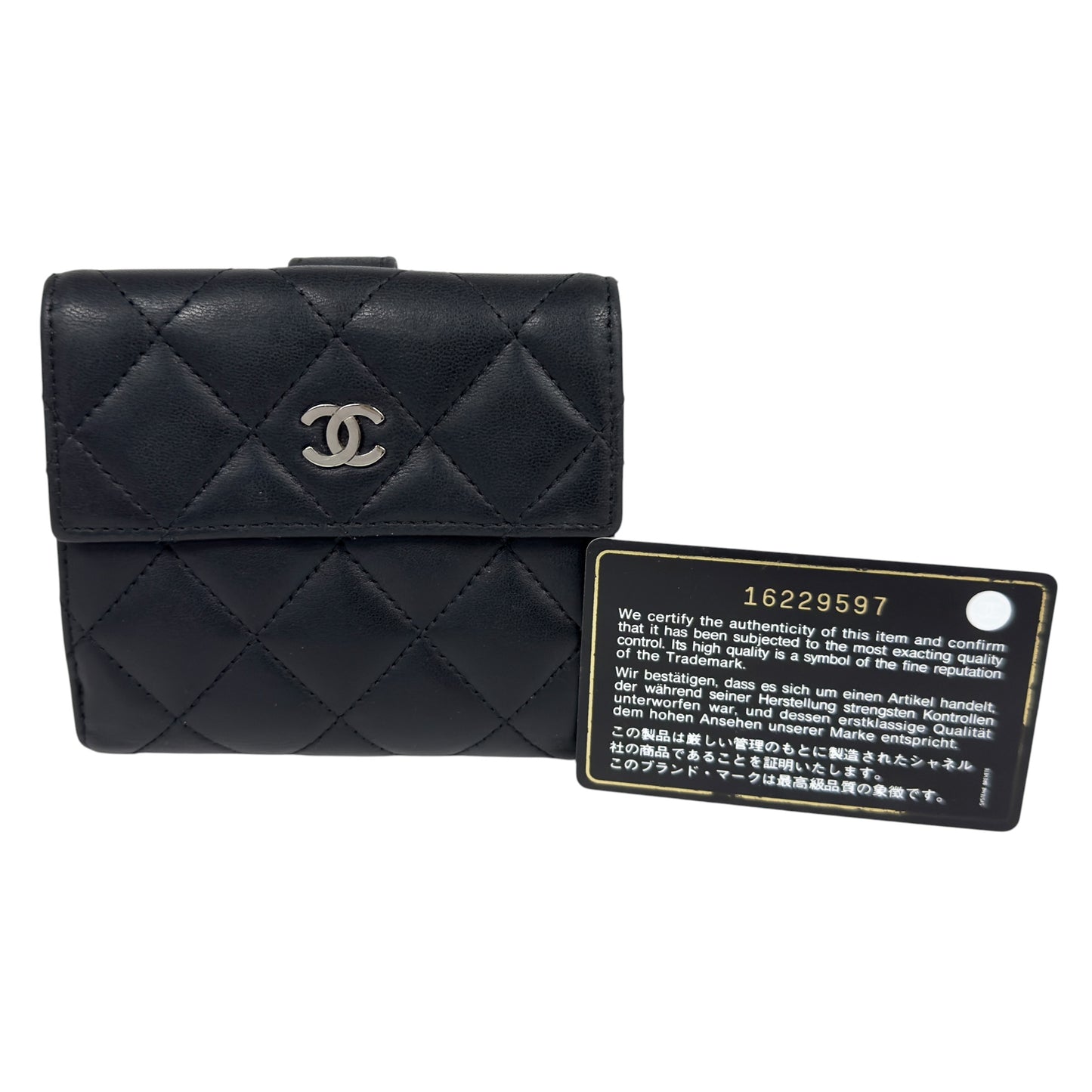 CHANEL CC 短銀包