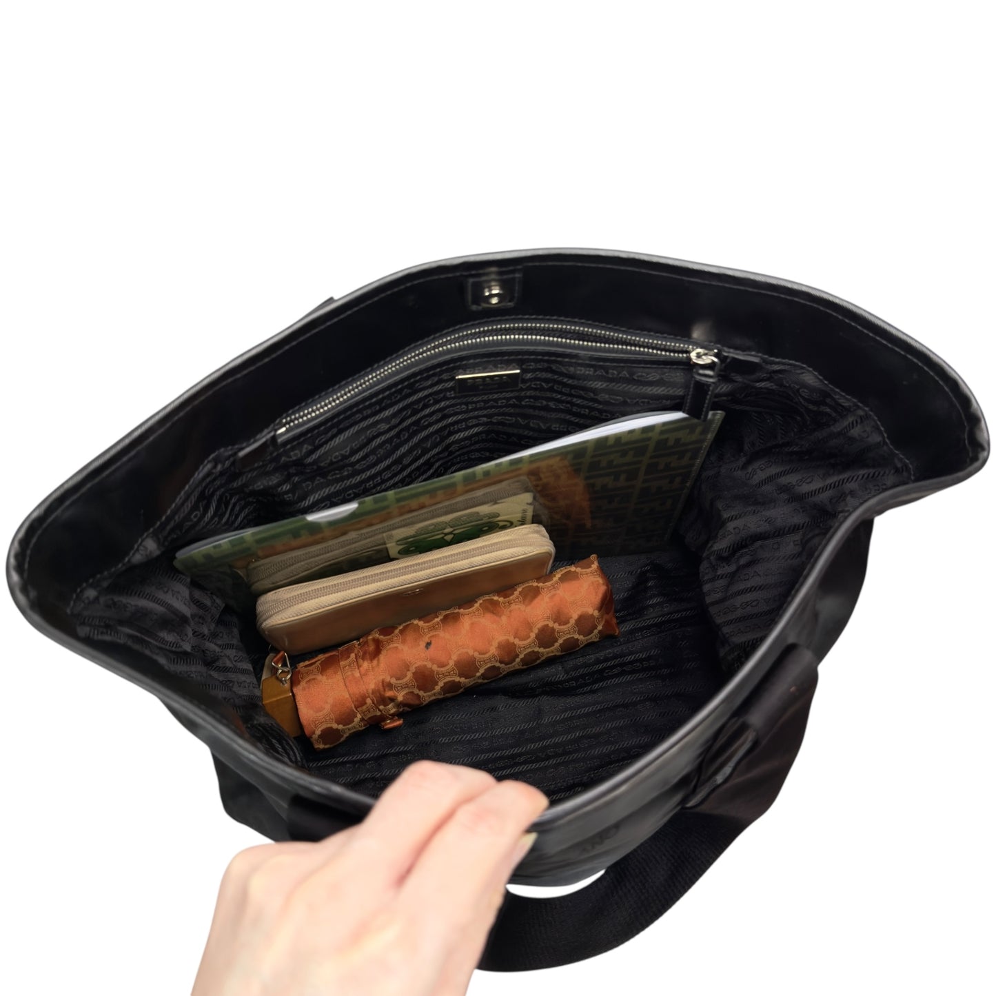 PRADA 三角標 肩背包