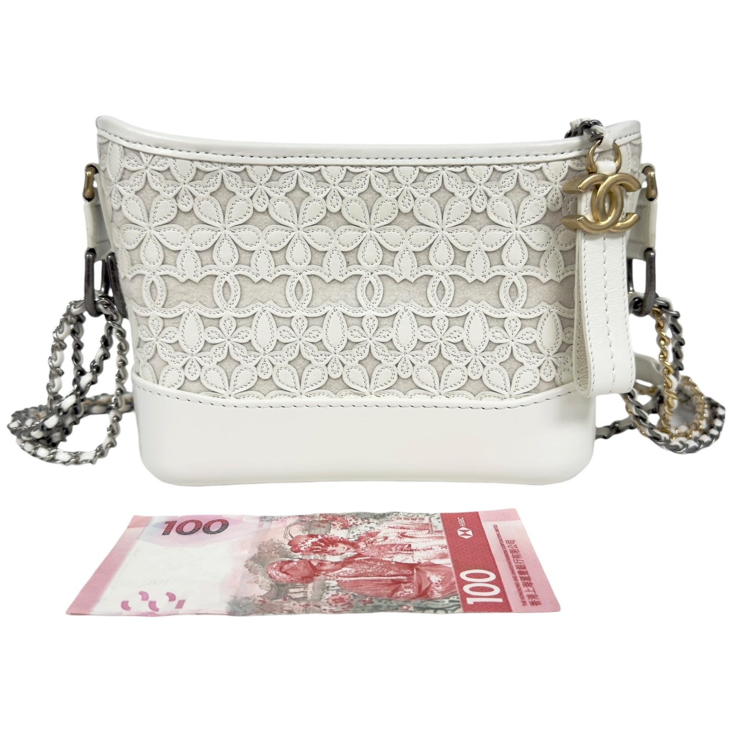 CHANEL Gabrielle Handle CC通花 2用包