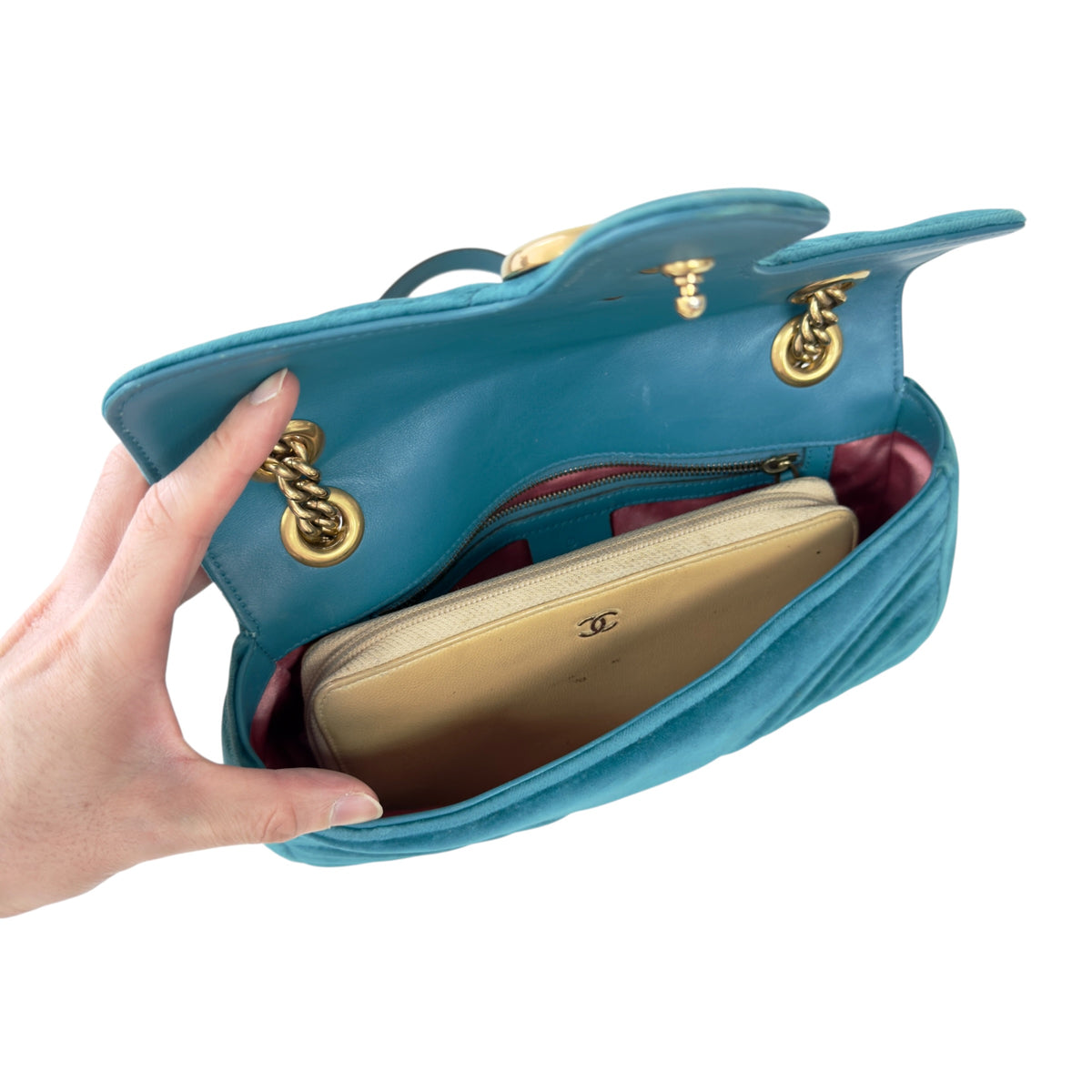 GUCCI GG Marmont 鏈條包