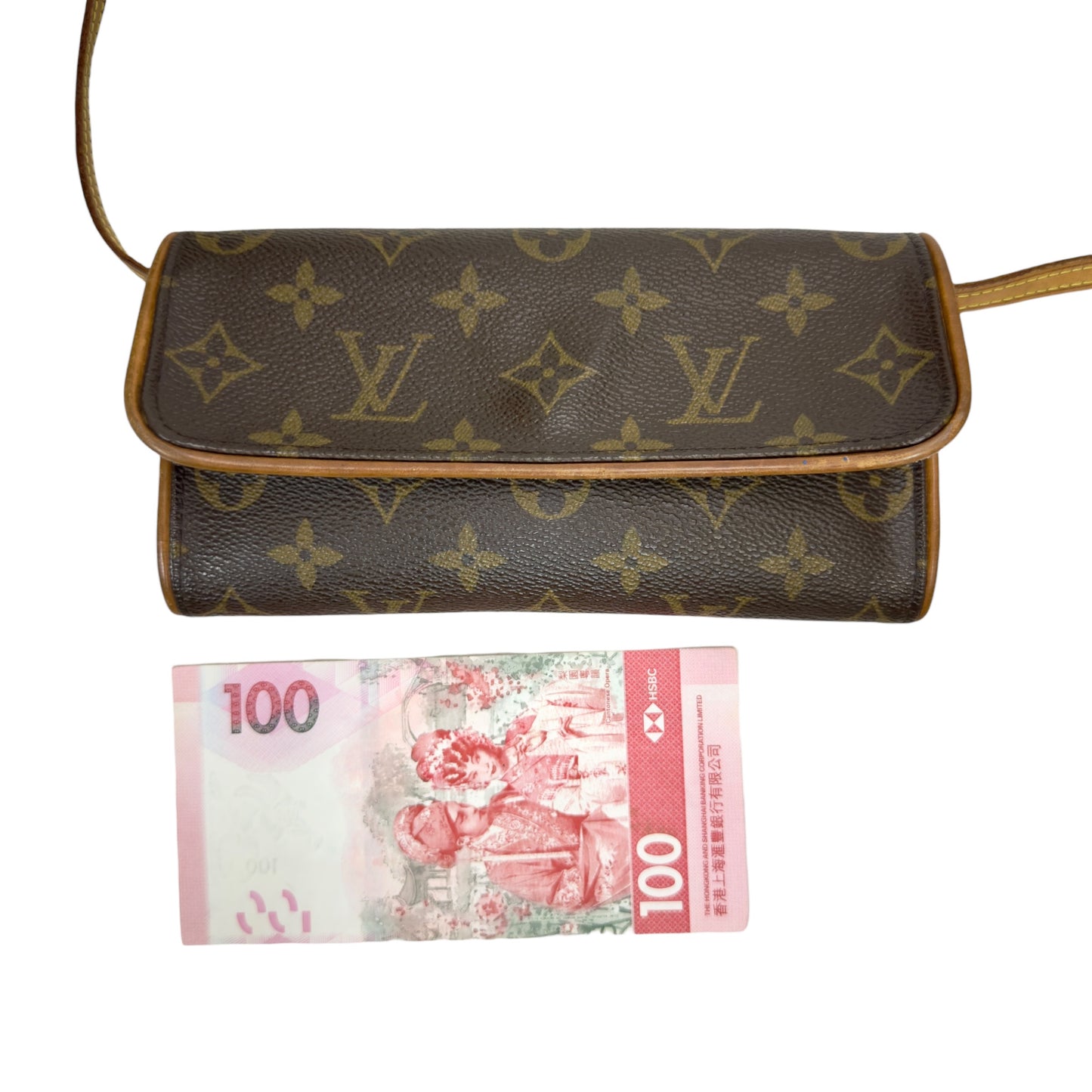 LOUIS VUITTON Twin 老花 斜揹袋