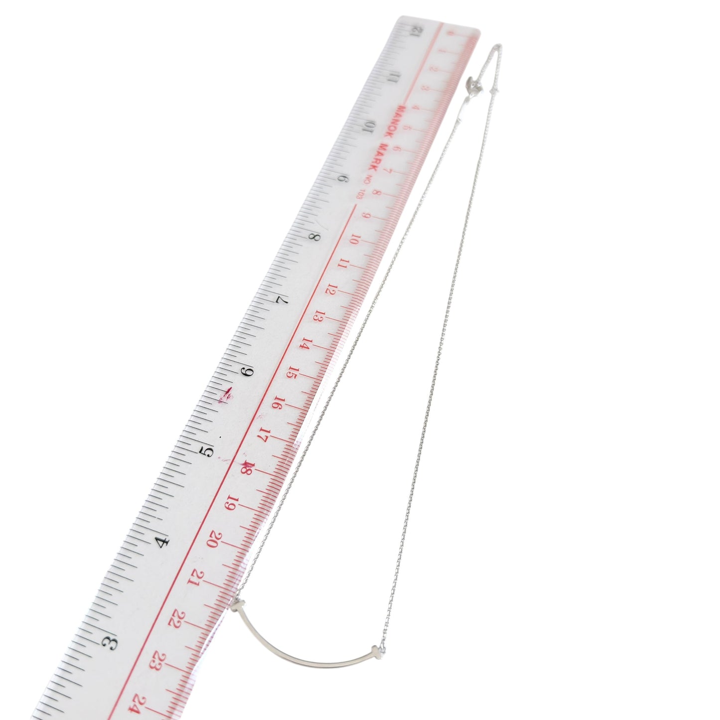 TIFFANY & CO. Tiffany T Smile 純銀 頸鏈