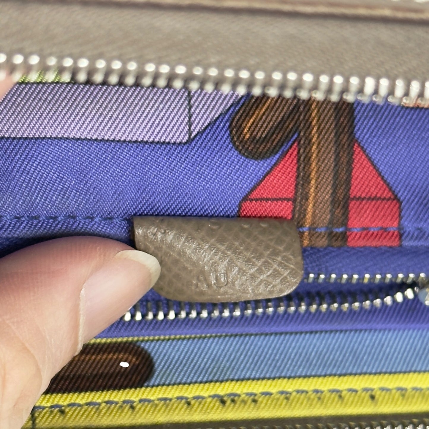 HERMES Silk'in 銀包 X刻