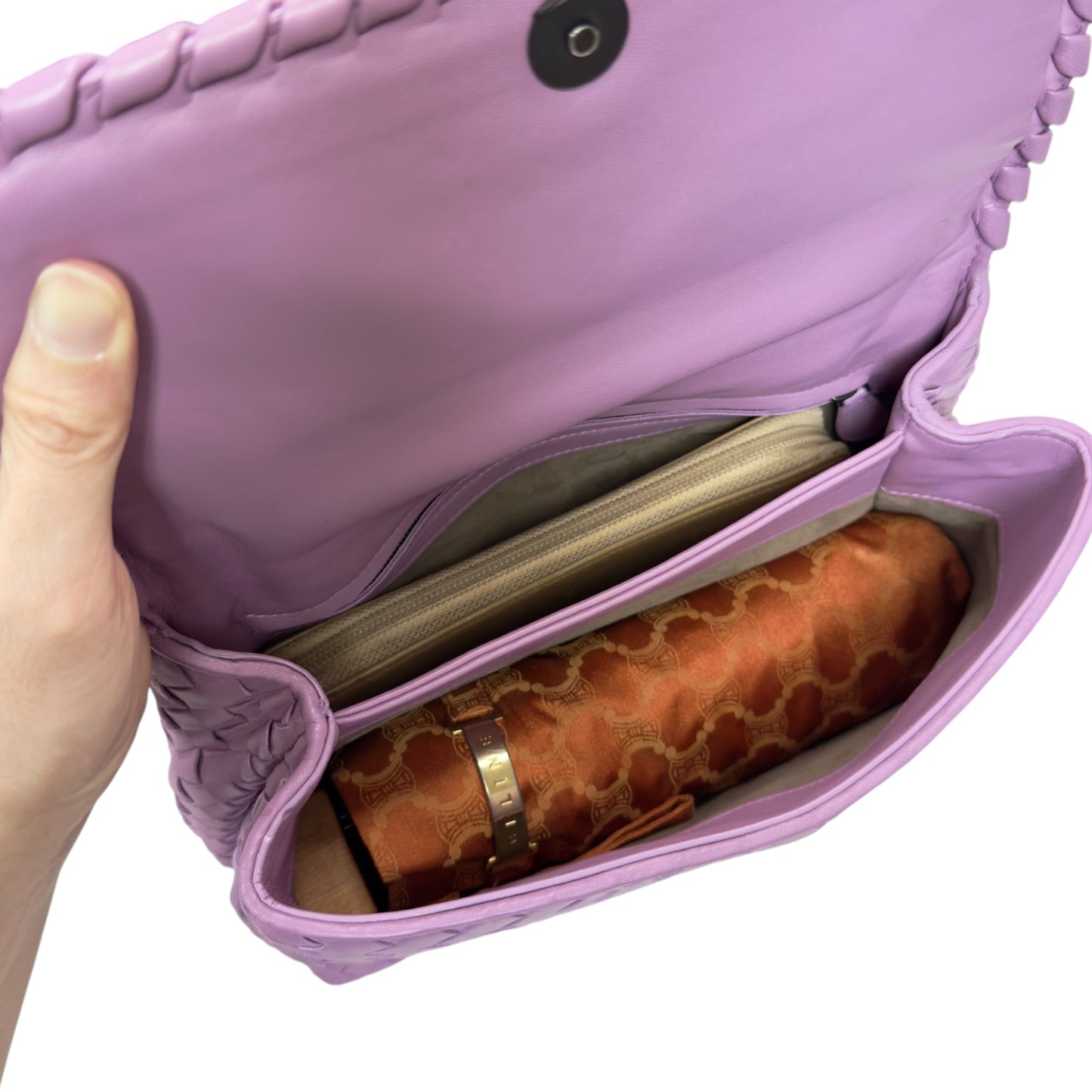 BOTTEGA VENETA Olimpia 織皮 鏈條包