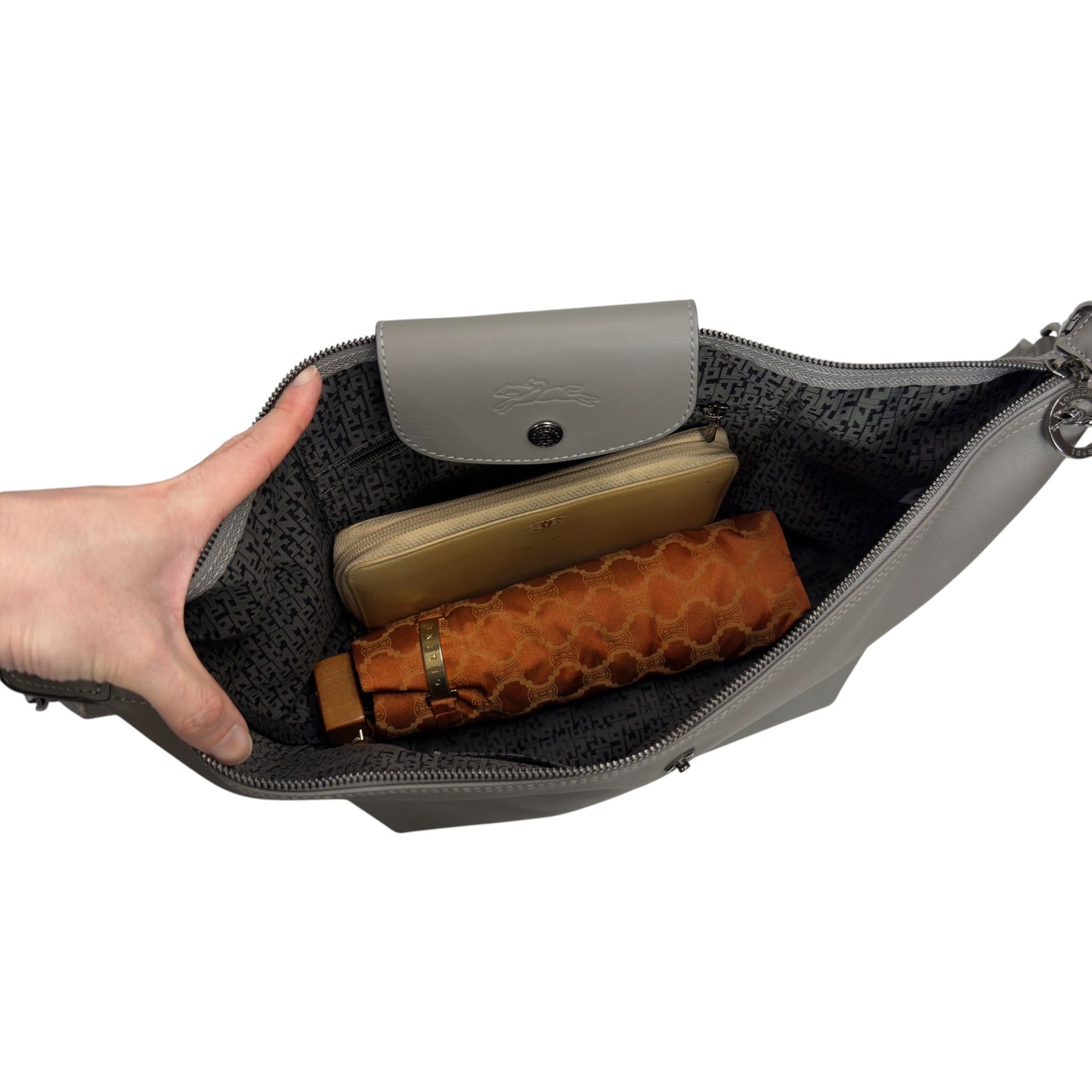 LONGCHAMP Le Pliage Xtra 皮革 斜揹袋