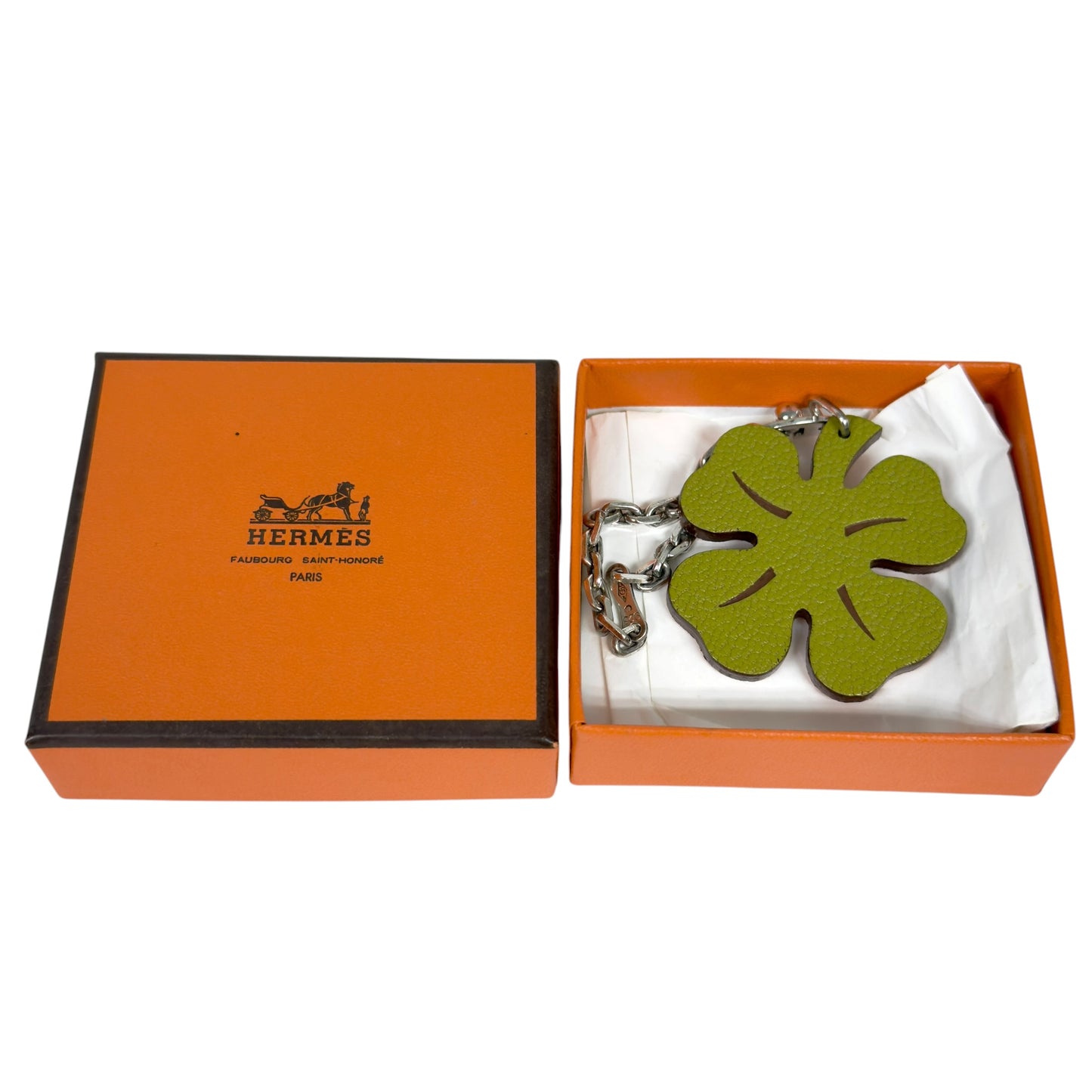 HERMES 中古 四葉草 掛飾