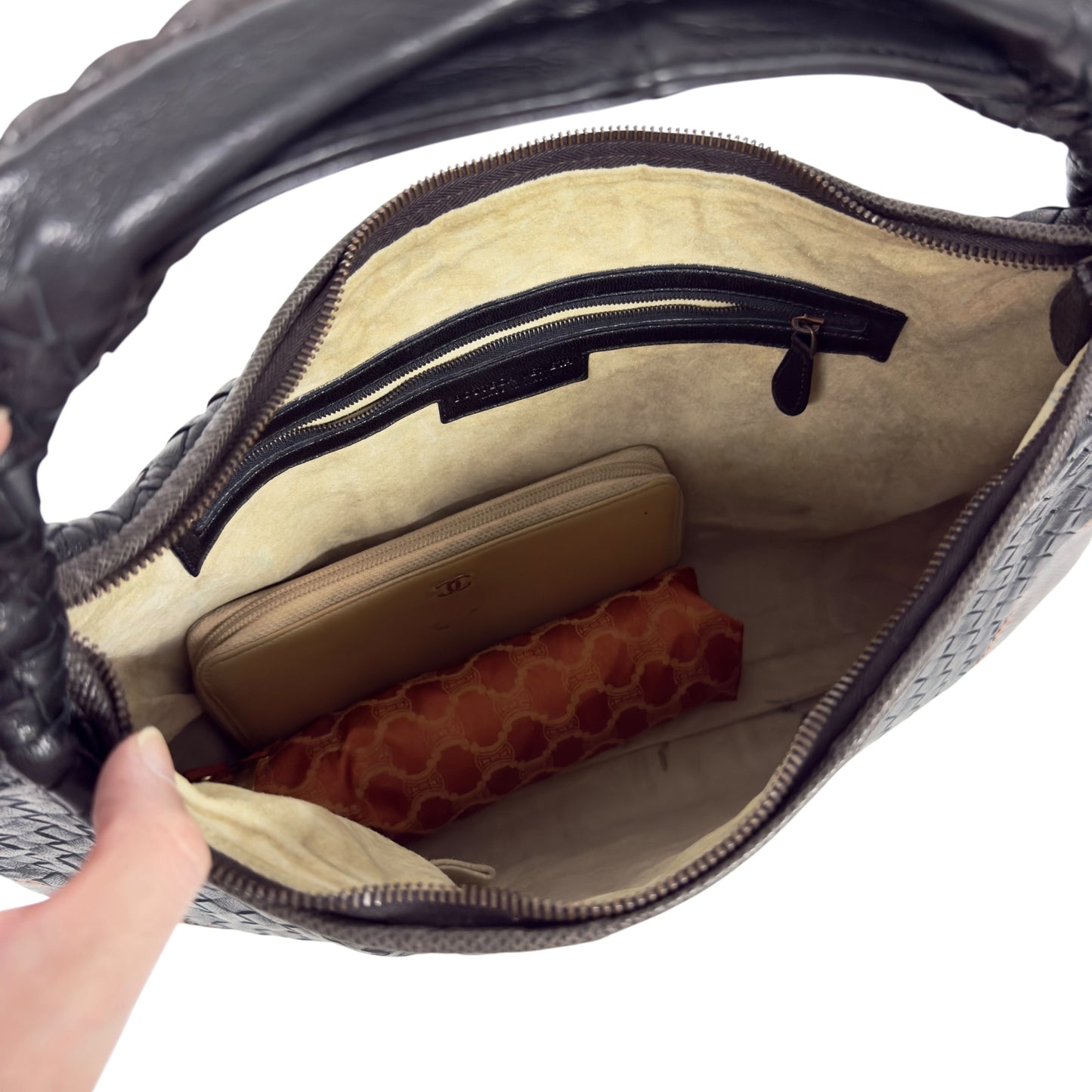 BOTTEGA VENETA Veneta 織皮 肩背包
