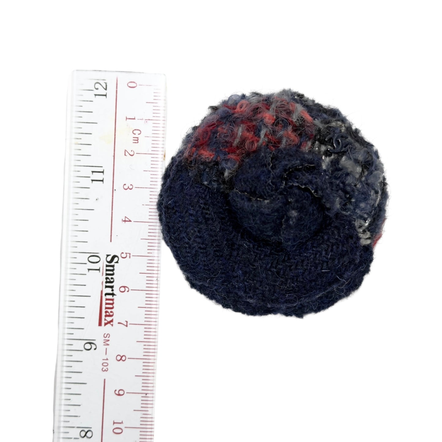 CHANEL CC 山茶花 粗花呢 胸針