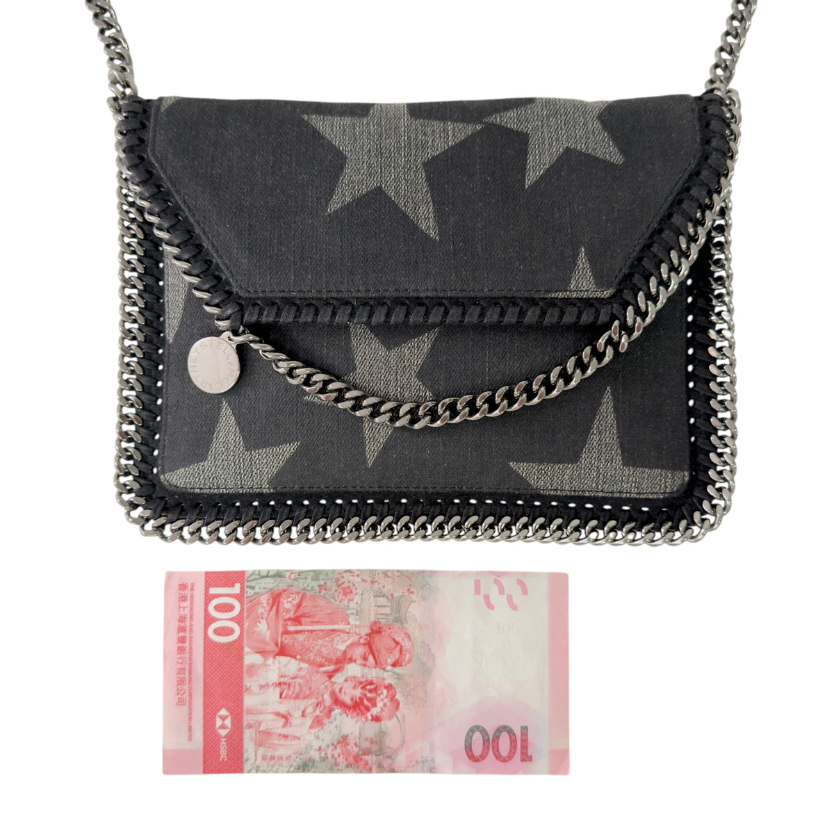 STELLA MCCARTNEY Falabella 星星💫 牛仔 鏈條包