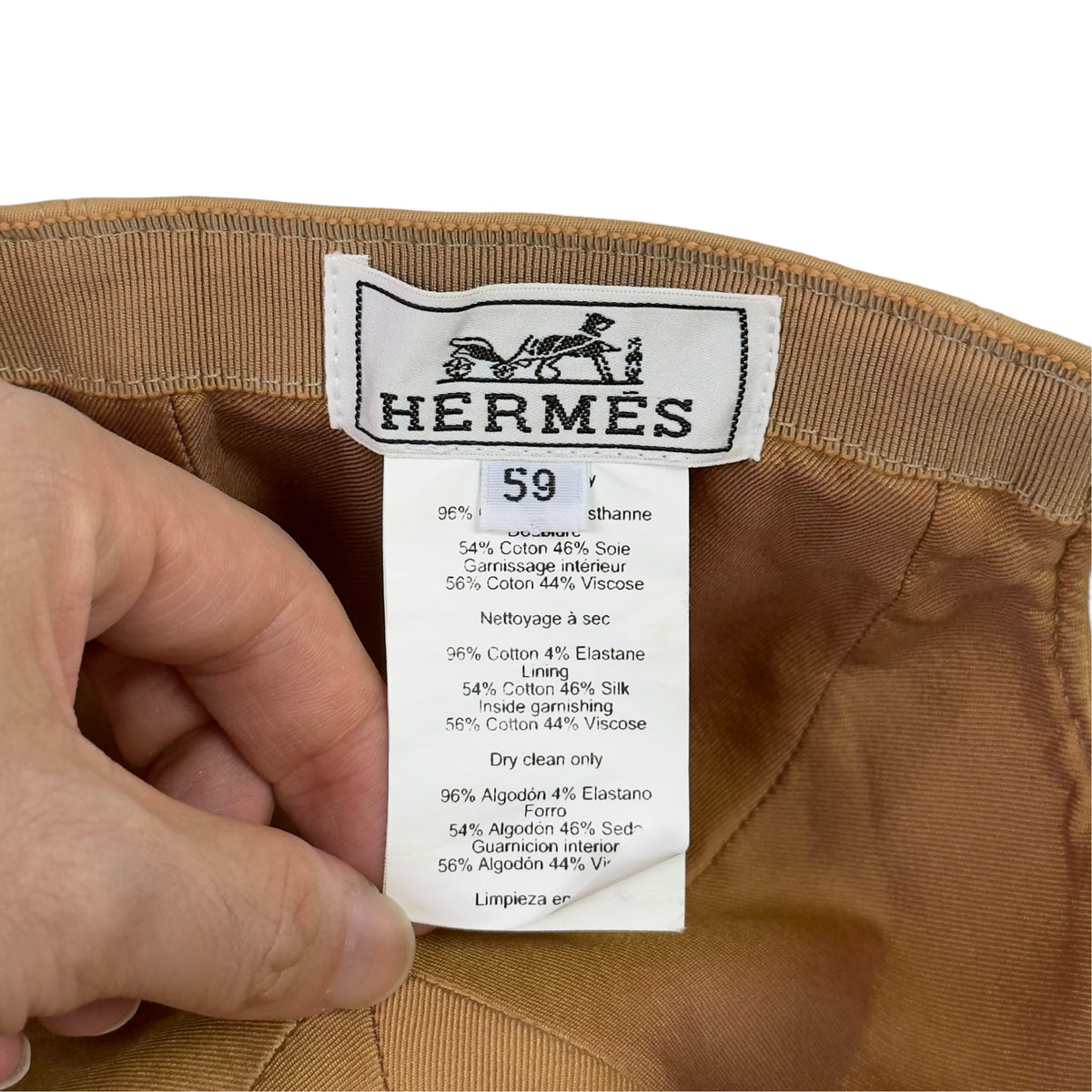 HERMES Serena Nautic cap 棒球帽