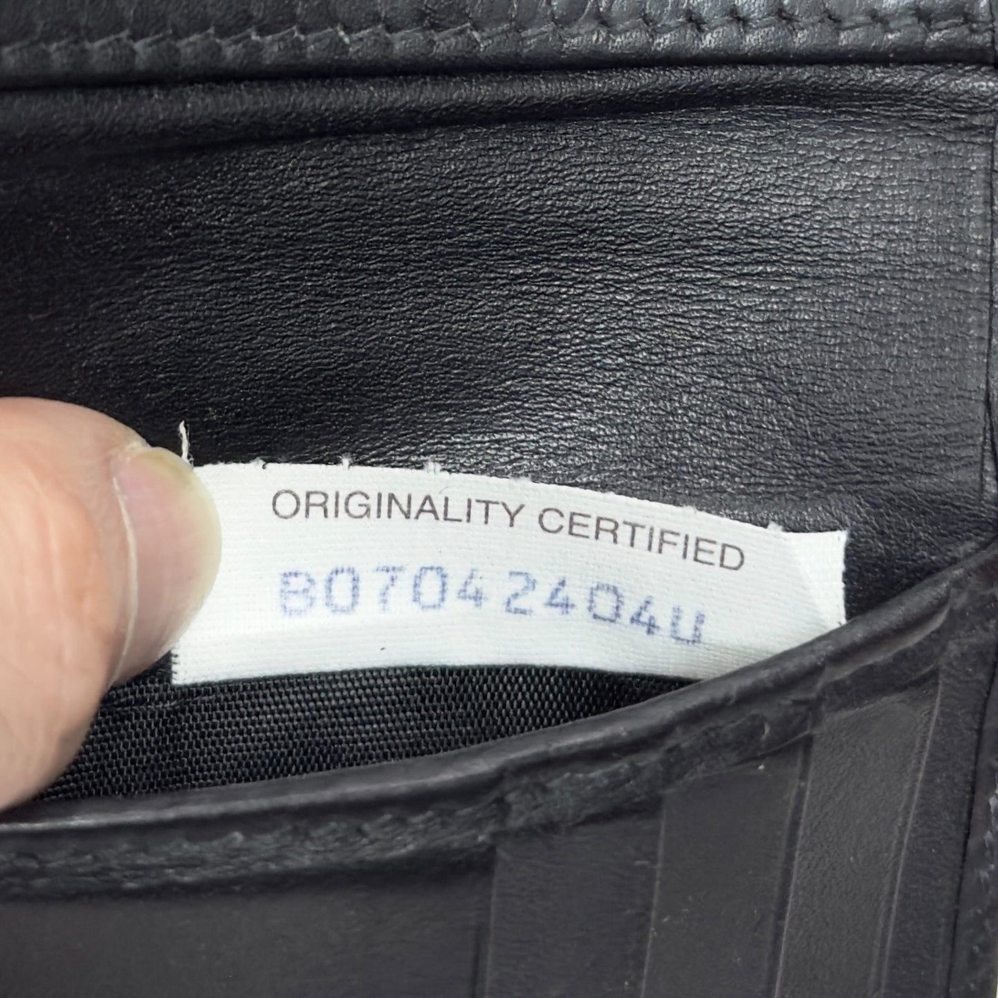 BOTTEGA VENETA 織皮 短銀包