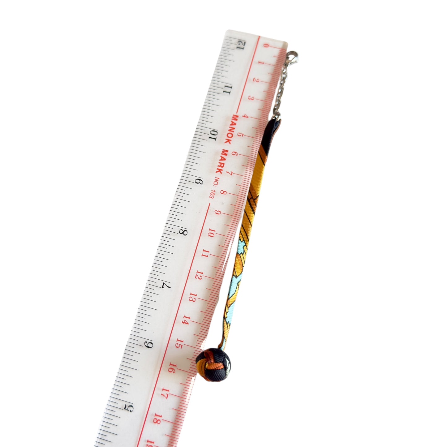 HERMES 絲質 波波球 掛飾