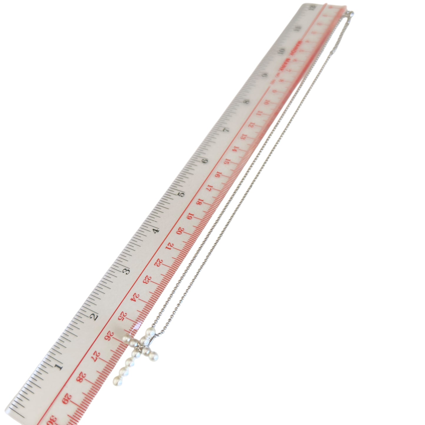 TASAKI 4mm 珍珠 十字架 頸鏈