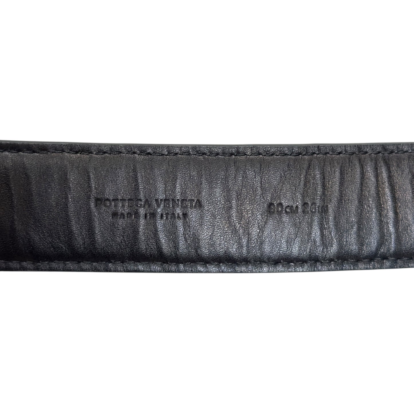 BOTTEGA VENETA 織皮 皮帶 30mm