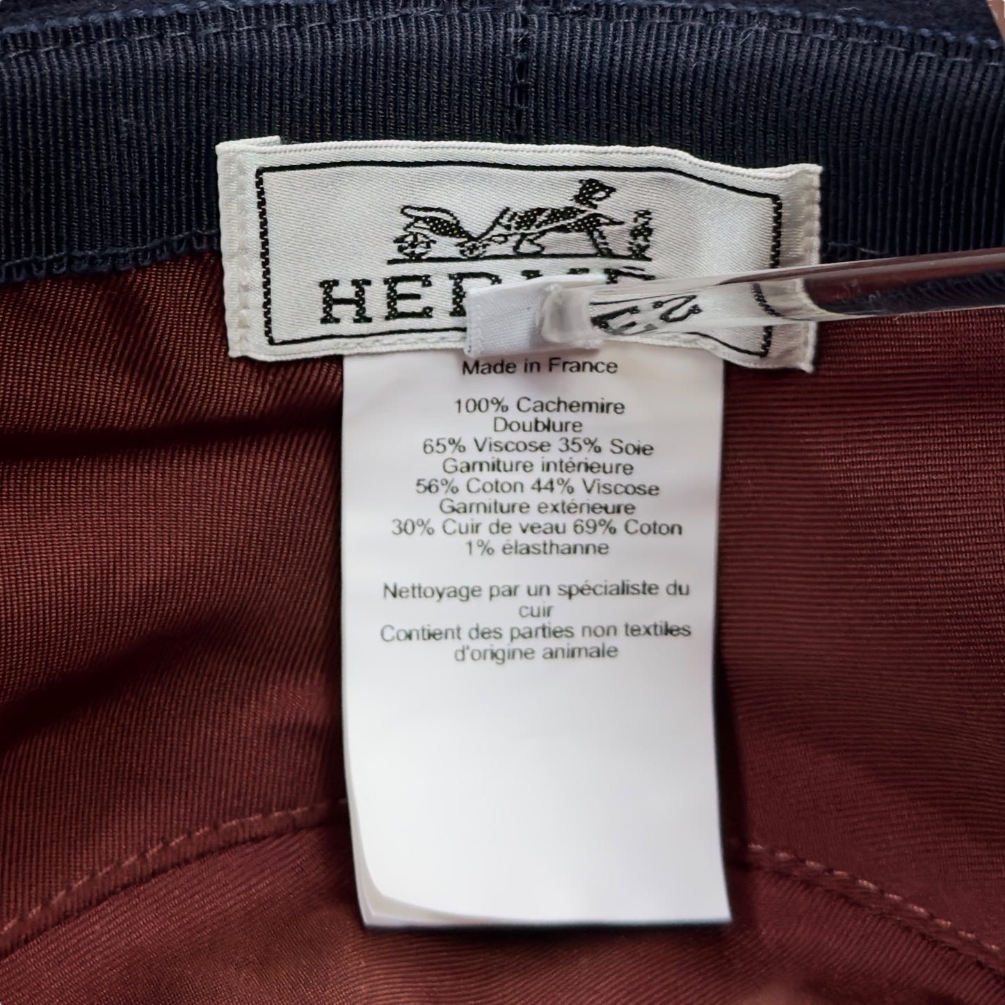 HERMES Harper H Sellier 純羊絨 漁夫帽