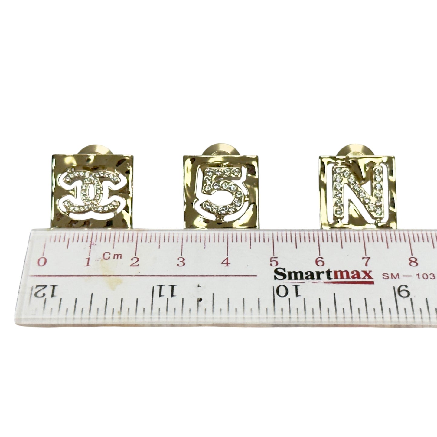 CHANEL CC 水鑽 *一套3個* 扣針組合