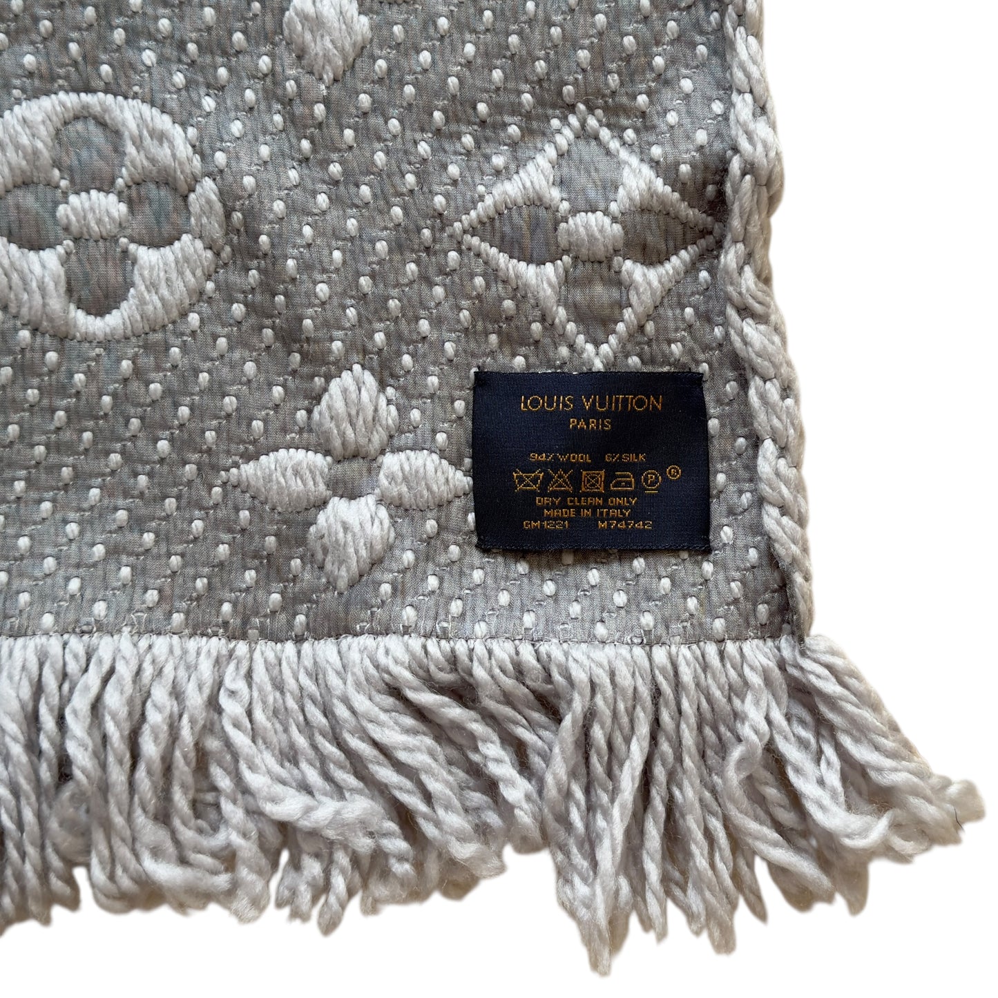 LOUIS VUITTON Logomania 老花 圍巾