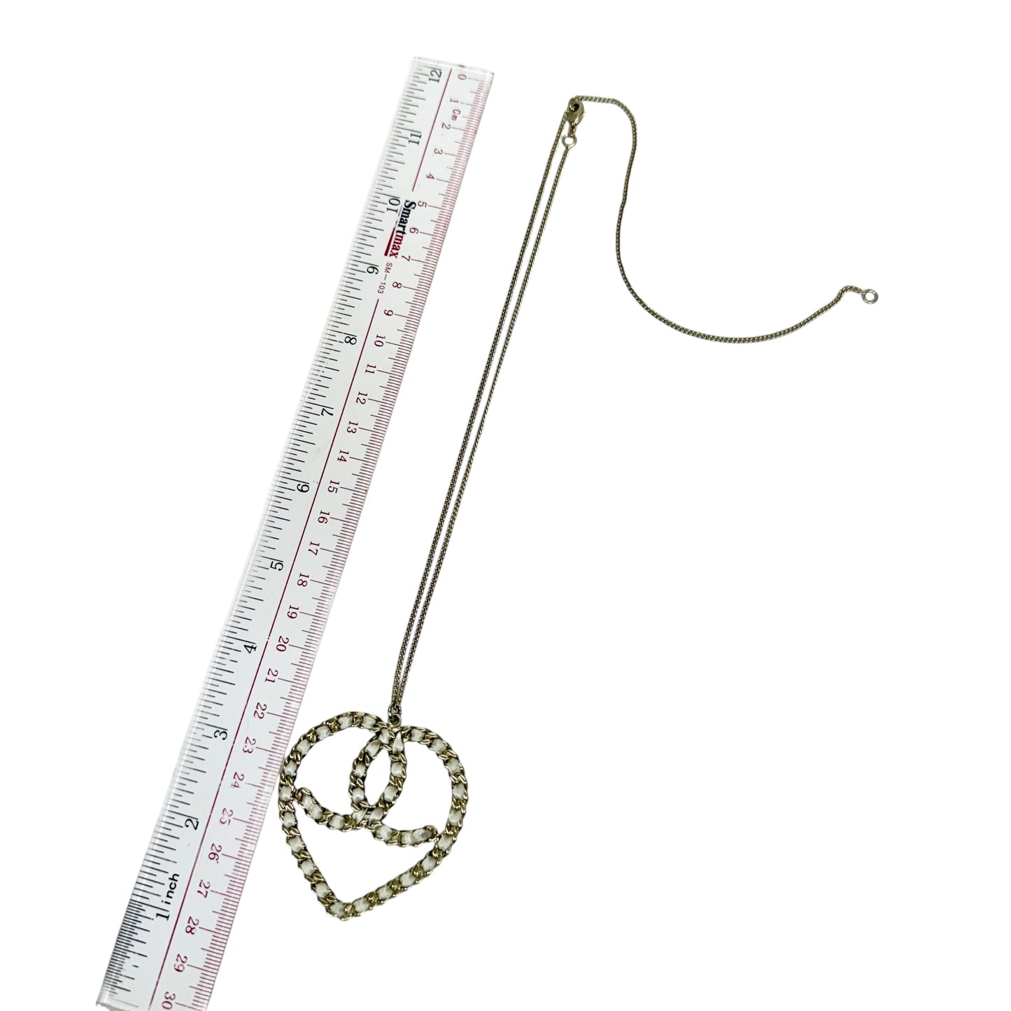 CHANEL 愛心 頸鏈