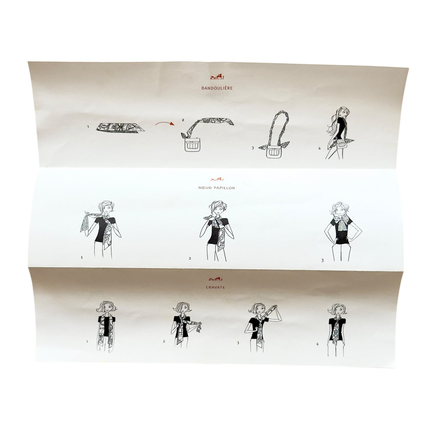 HERMES Maxi twilly cut 長絲巾