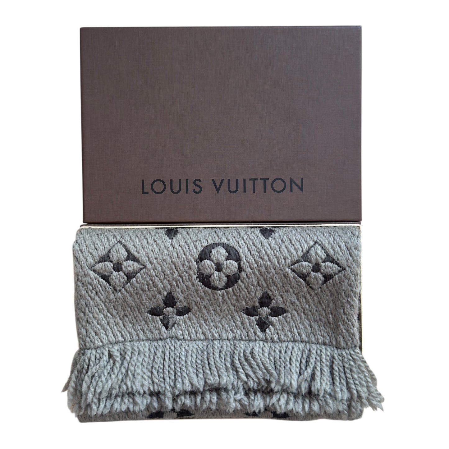 LOUIS VUITTON Logomania 老花 圍巾