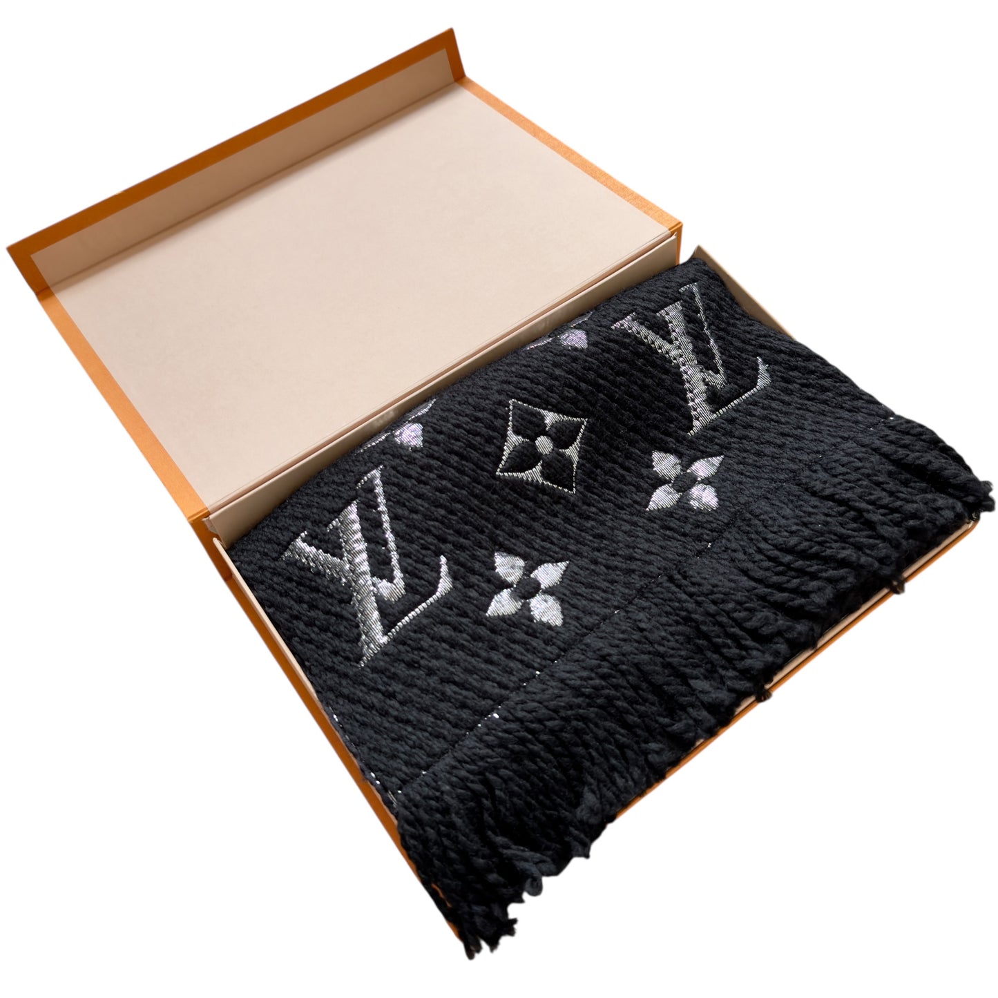 LOUIS VUITTON Logomania 老花 圍巾