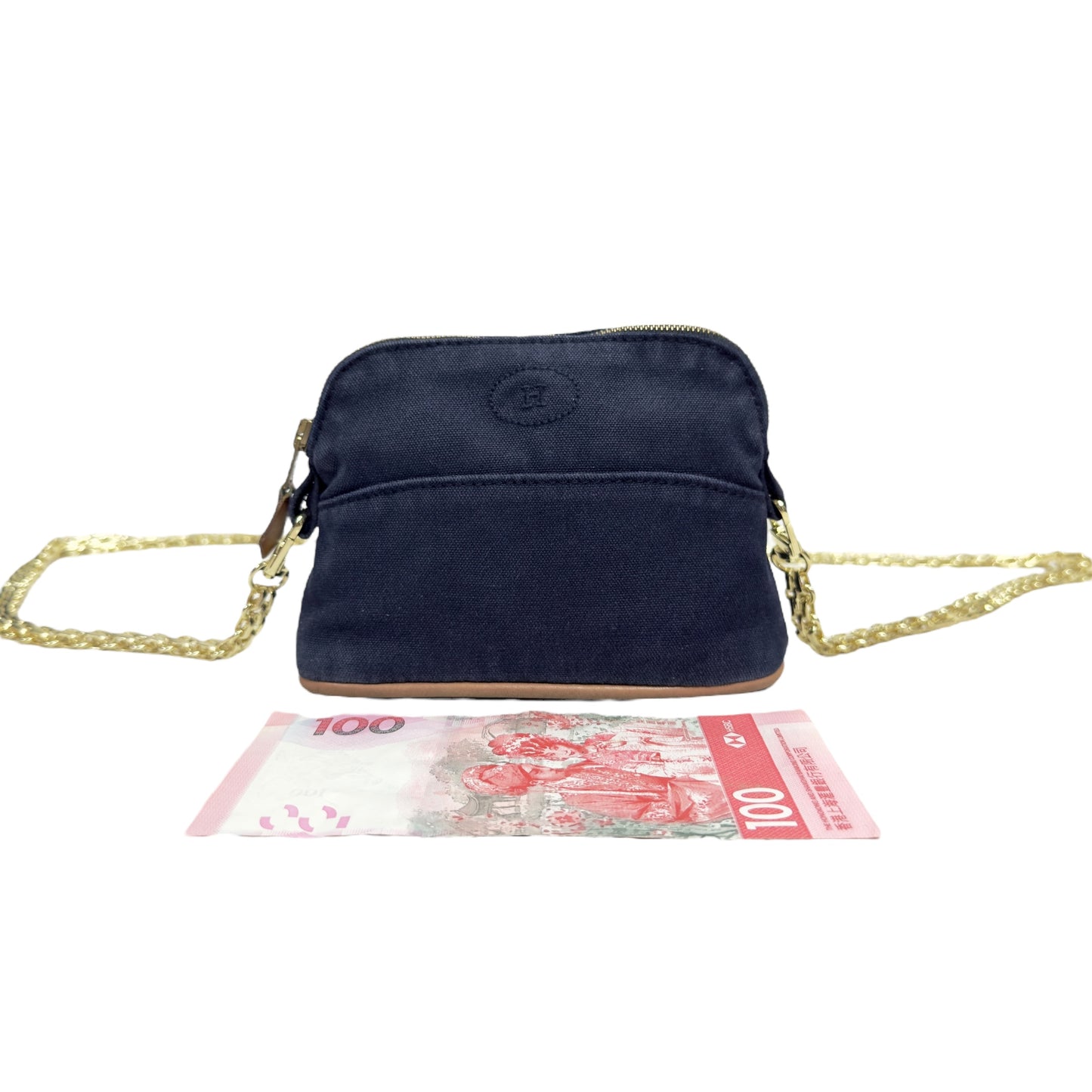 HERMES *自加鏈>送無品牌鏈帶* 中古 Bolide 斜揹袋