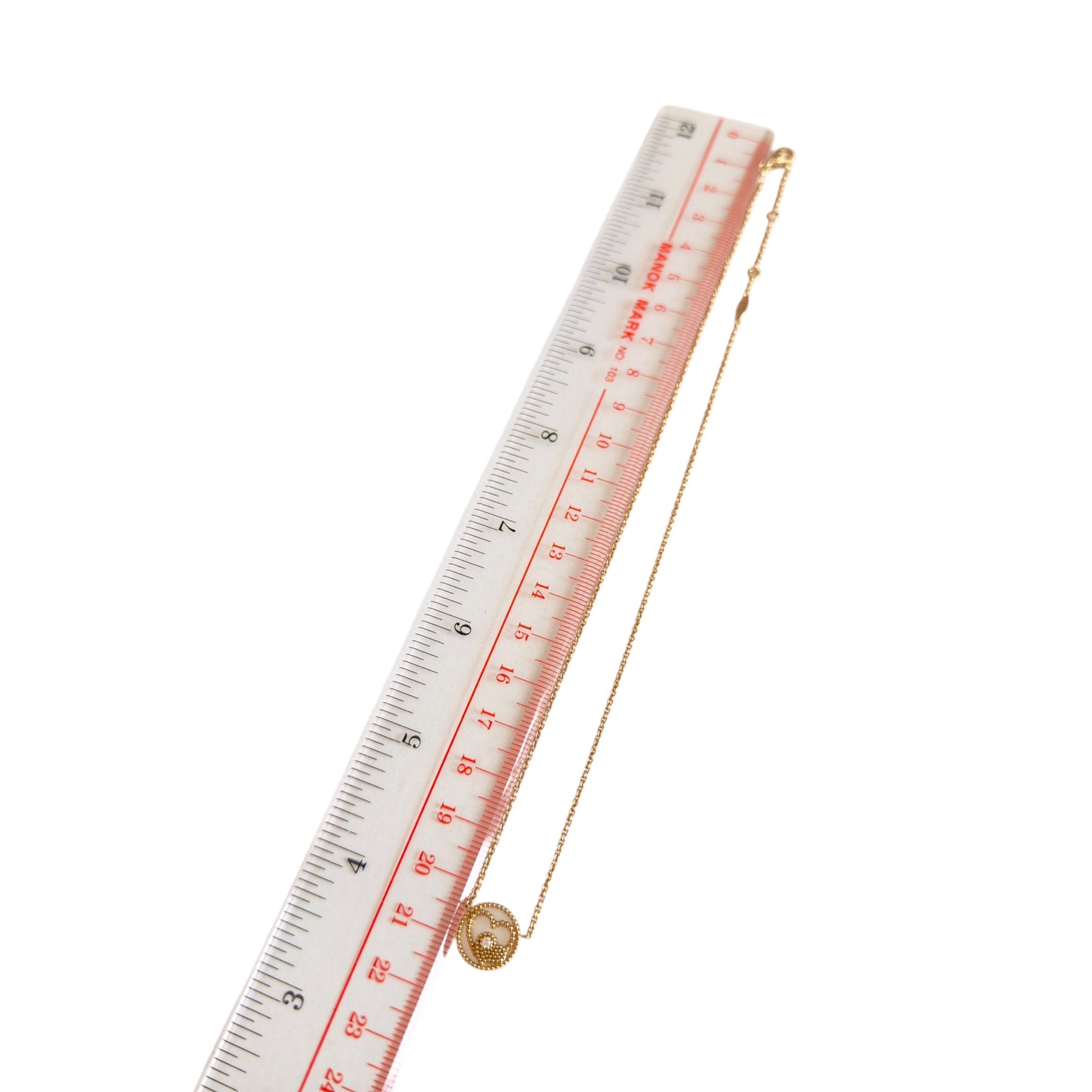 DIOR Rose des Vents 限定愛心🩷 18K金 鑽石 貝母 頸鏈