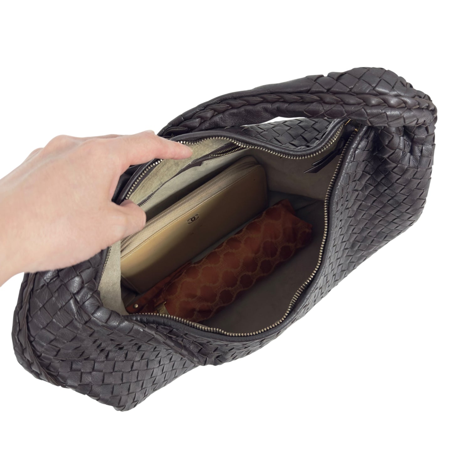 BOTTEGA VENETA Veneta 織皮 肩背包