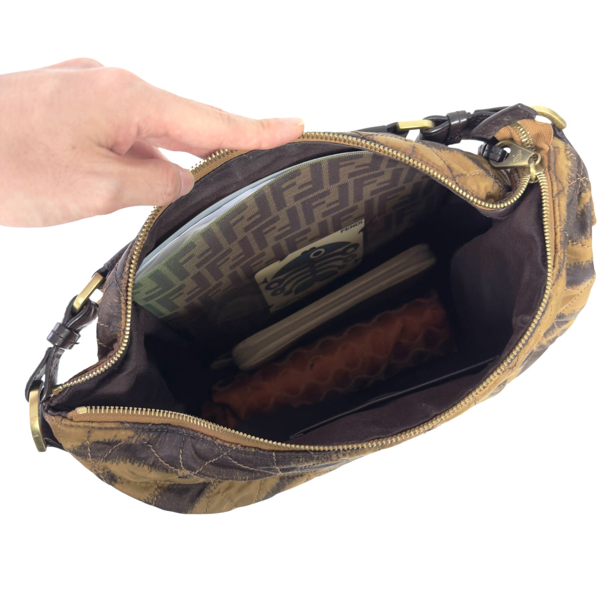 MULBERRY Rosie Hobo 虎紋 肩背包