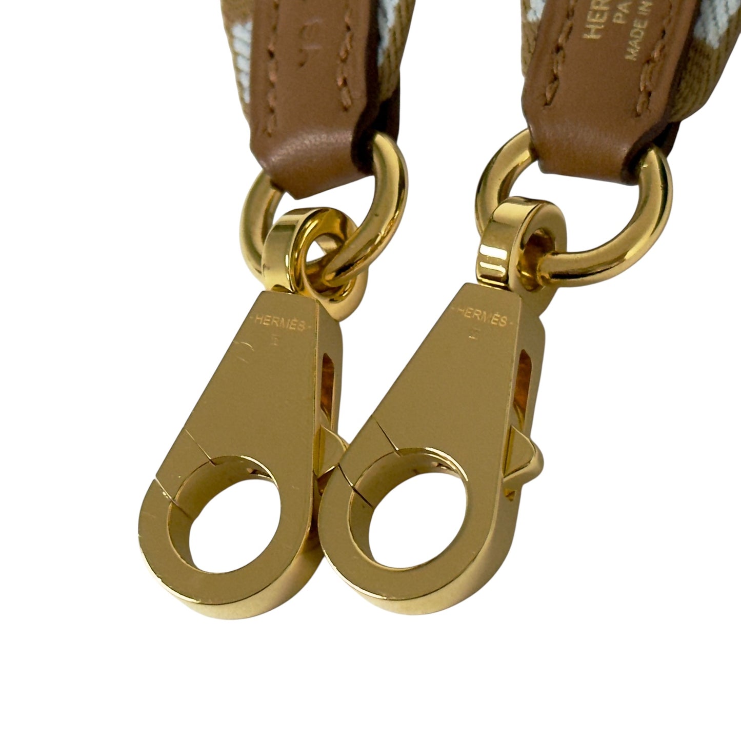 HERMES Maxi Quadrille 肩帶 25 mm