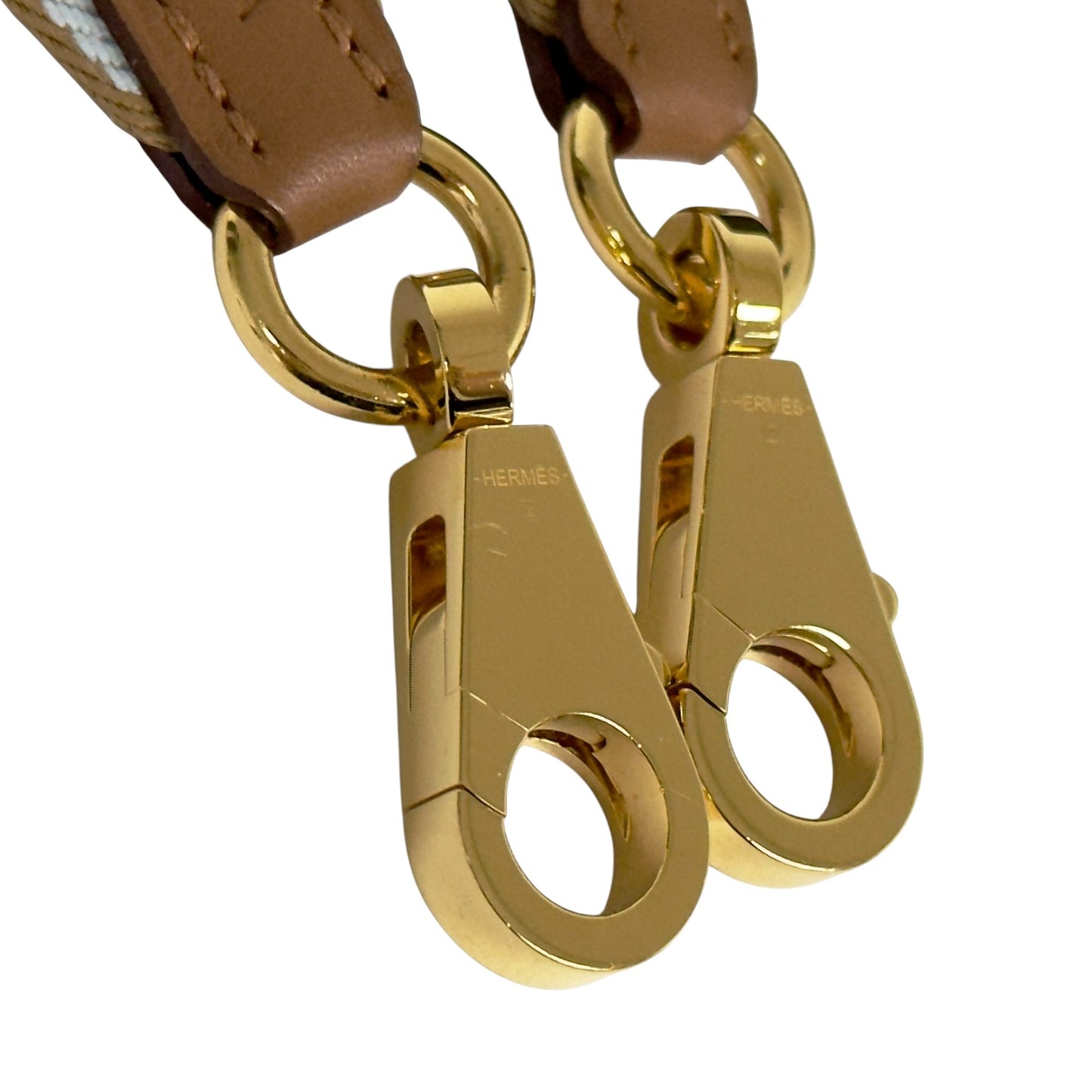 HERMES Maxi Quadrille 肩帶 25 mm