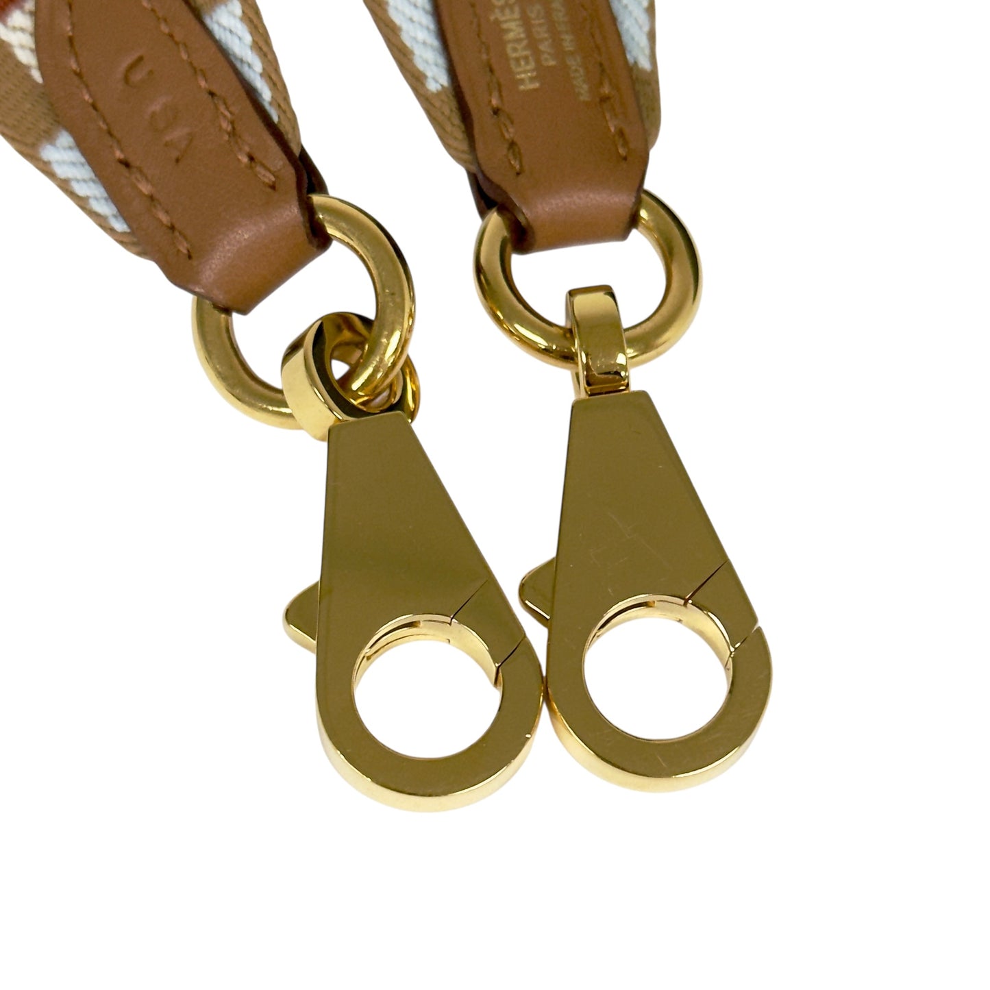 HERMES Maxi Quadrille 肩帶 25 mm