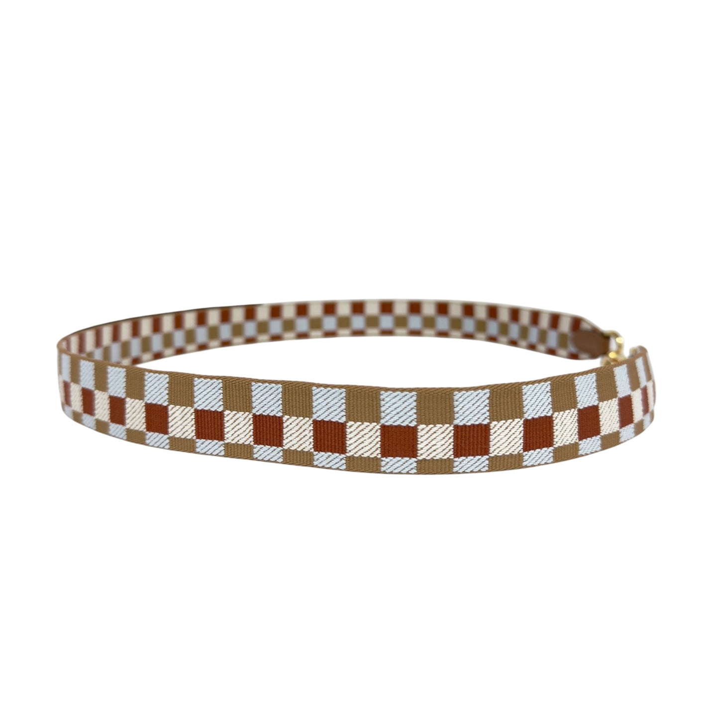 HERMES Maxi Quadrille 肩帶 25 mm