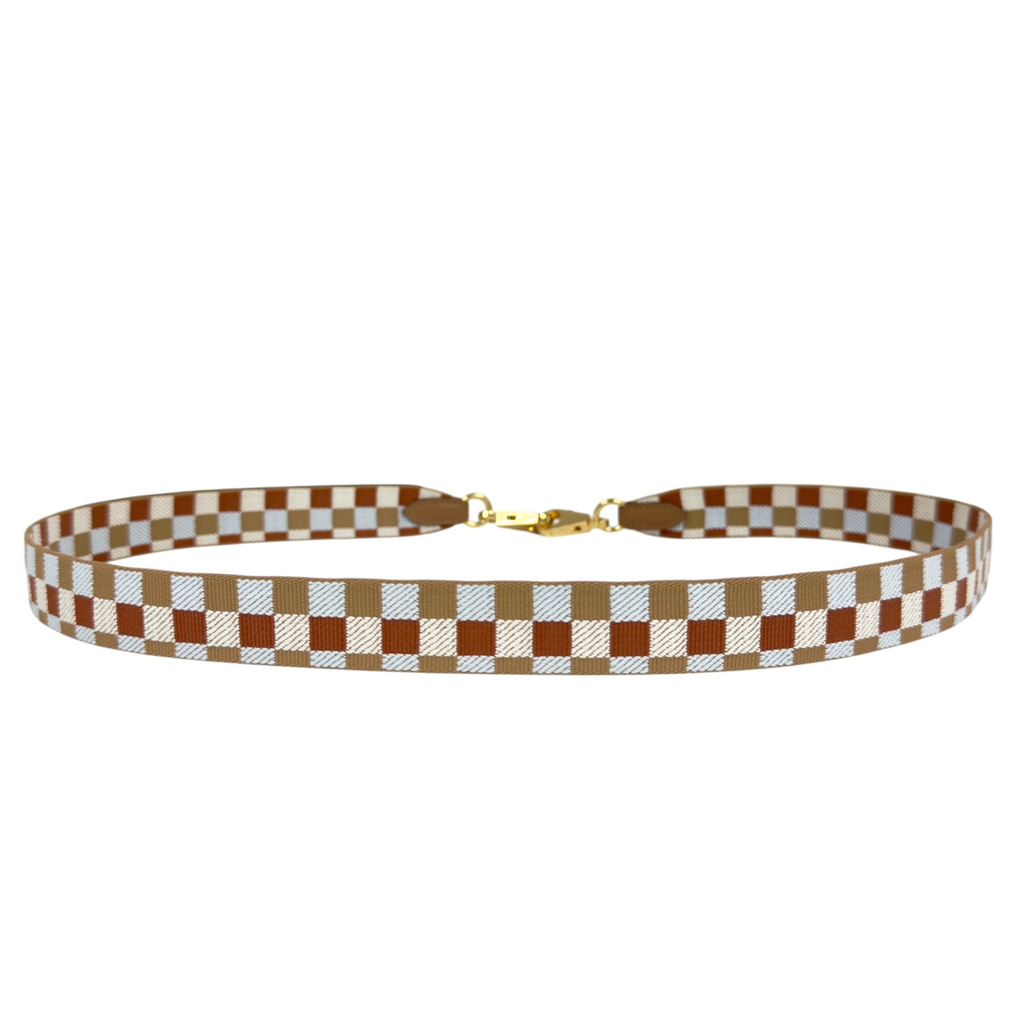 HERMES Maxi Quadrille 肩帶 25 mm