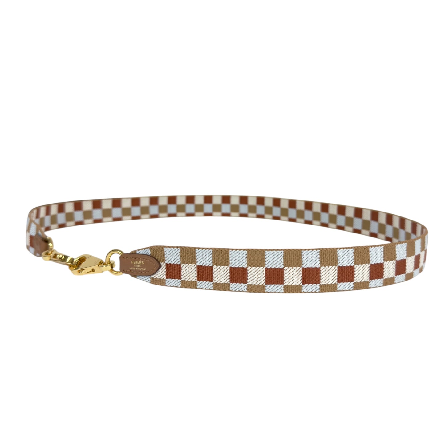 HERMES Maxi Quadrille 肩帶 25 mm