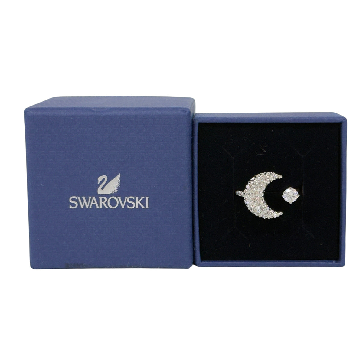 SWAROVSKI 水晶 月亮 戒指