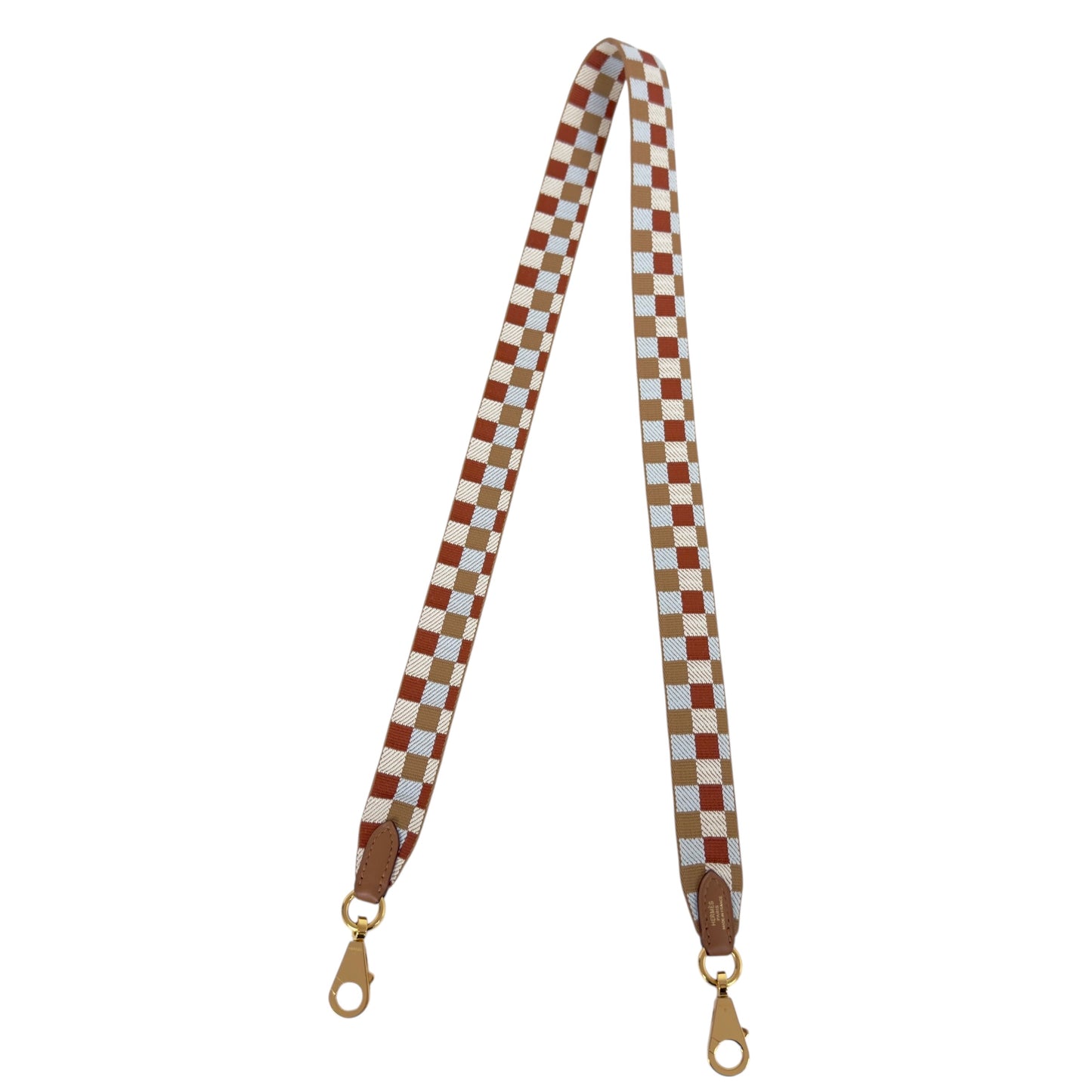 HERMES Maxi Quadrille 肩帶 25 mm