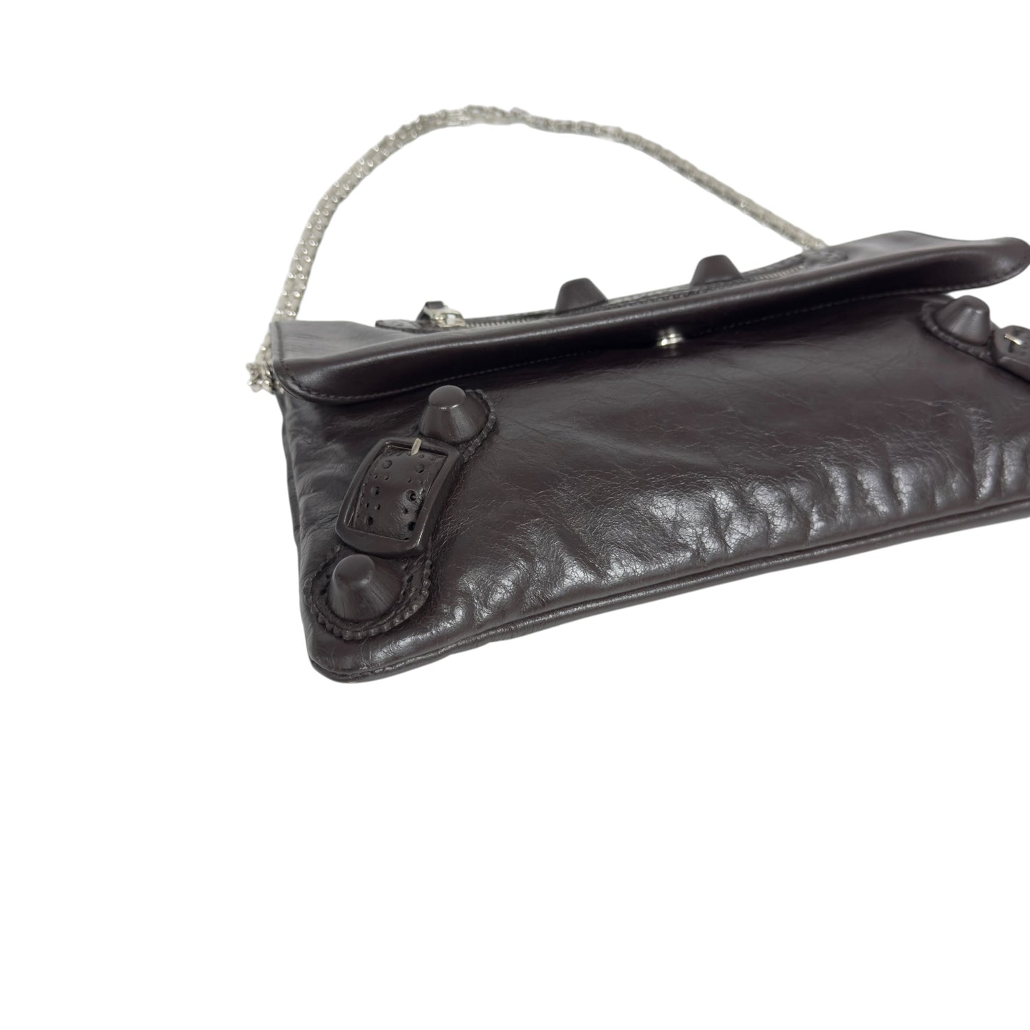 BALENCIAGA *自加鏈＞送無品牌扣＋無品牌鏈帶* City Envelope 肩背包