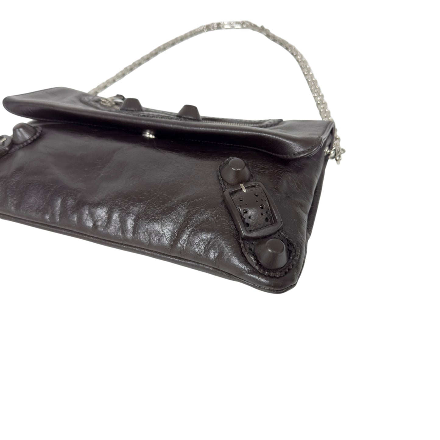 BALENCIAGA *自加鏈＞送無品牌扣＋無品牌鏈帶* City Envelope 肩背包