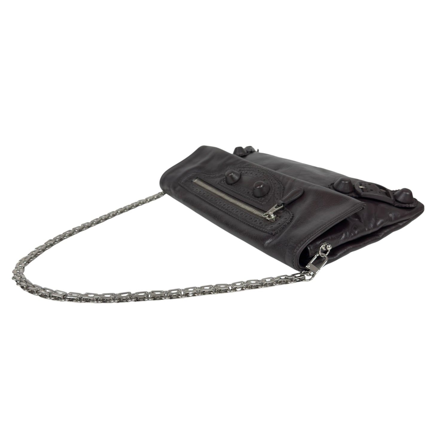 BALENCIAGA *自加鏈＞送無品牌扣＋無品牌鏈帶* City Envelope 肩背包
