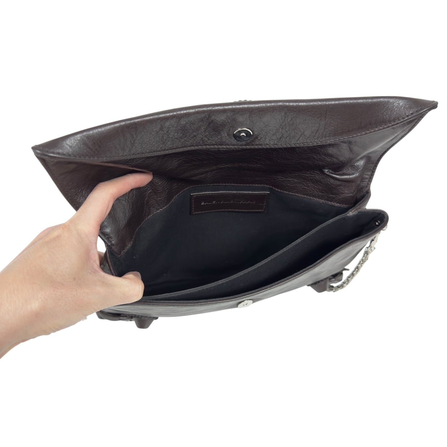 BALENCIAGA *自加鏈＞送無品牌扣＋無品牌鏈帶* City Envelope 肩背包