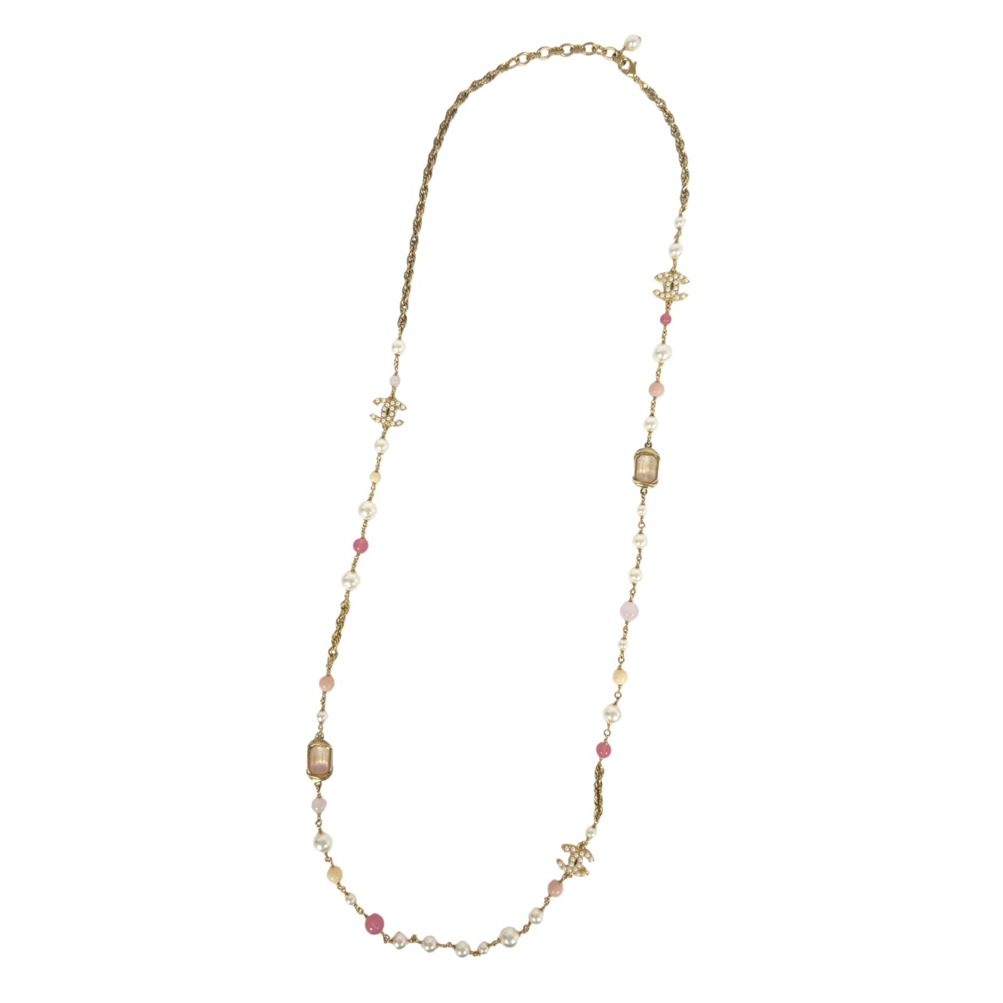 CHANEL CC 珠珠 長頸鏈