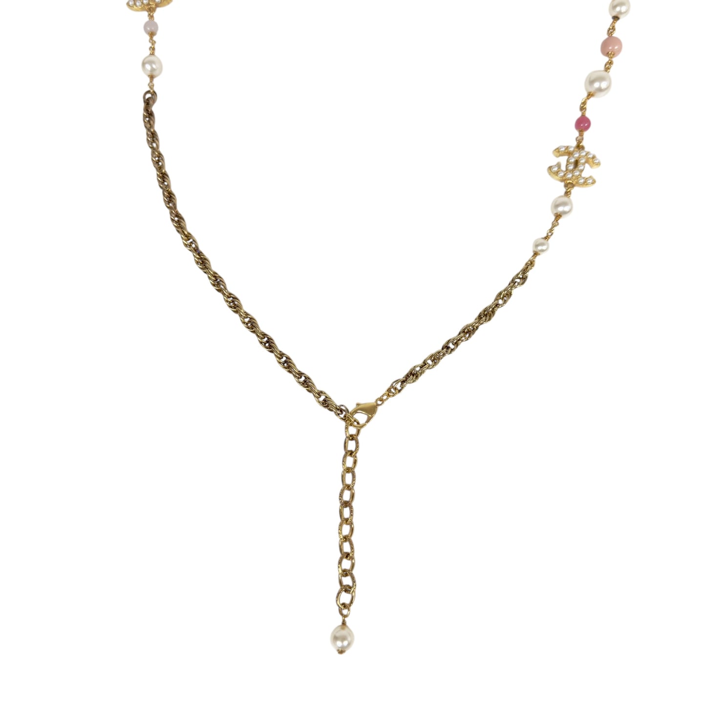 CHANEL CC 珠珠 長頸鏈