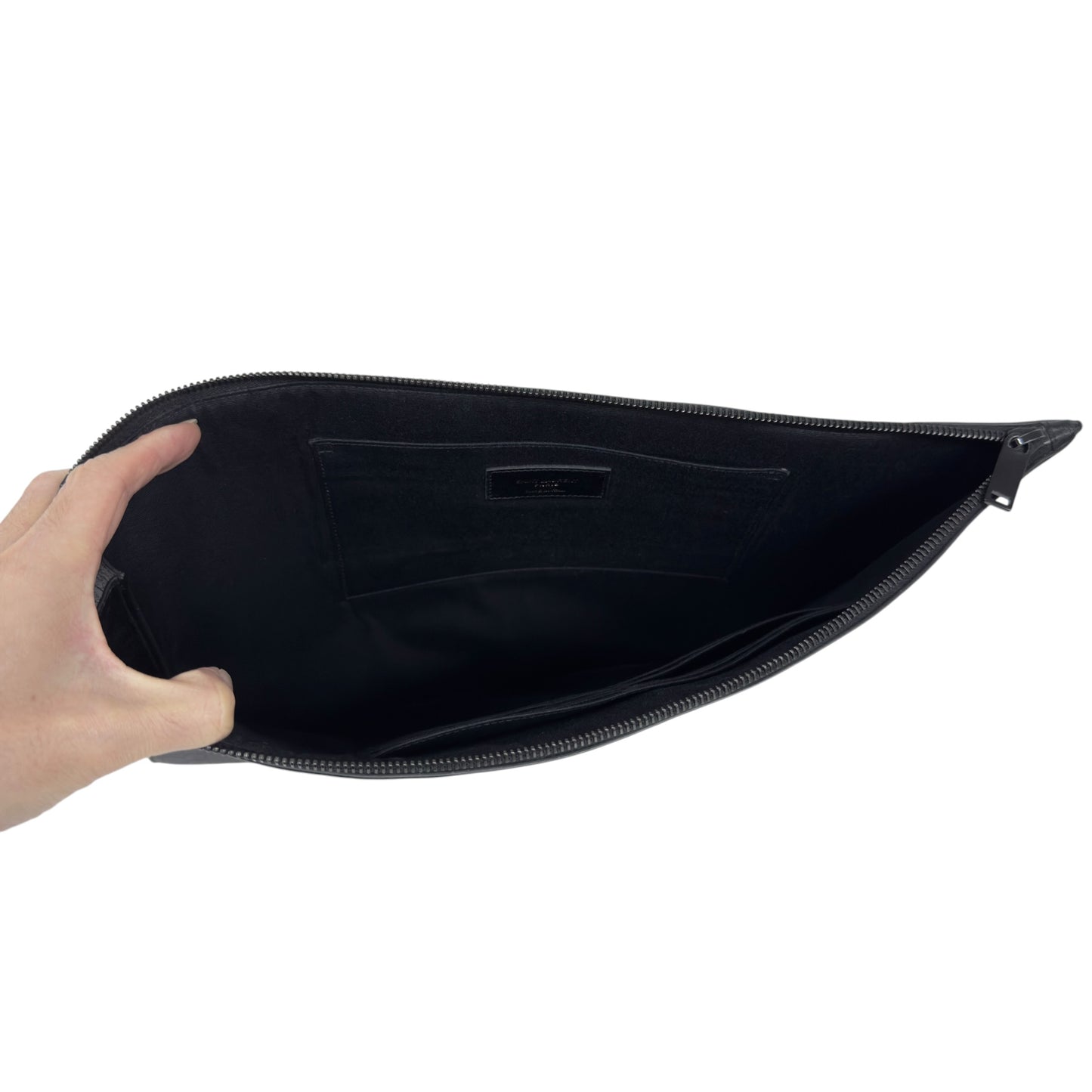 SAINT LAURENT YSL 鱷魚皮壓紋 手包