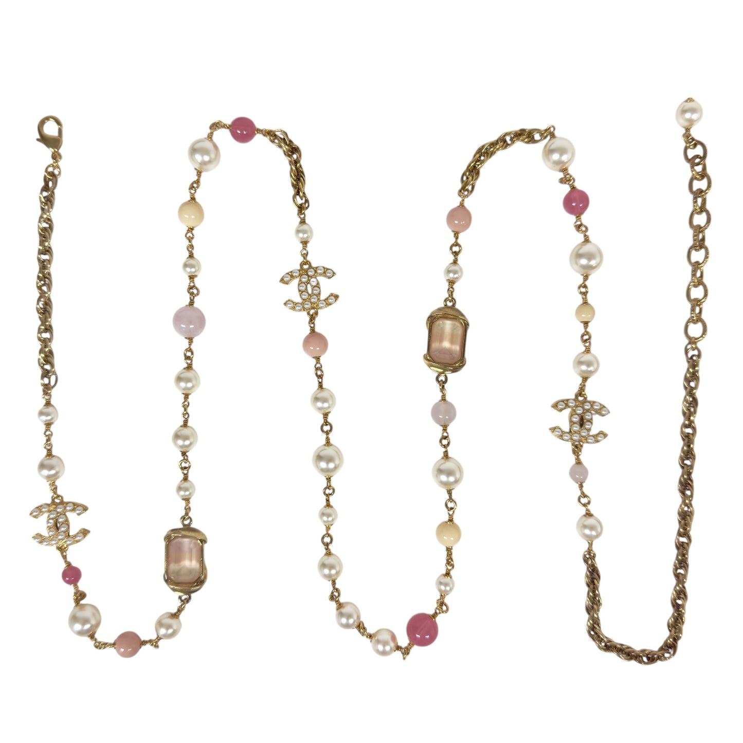 CHANEL CC 珠珠 長頸鏈