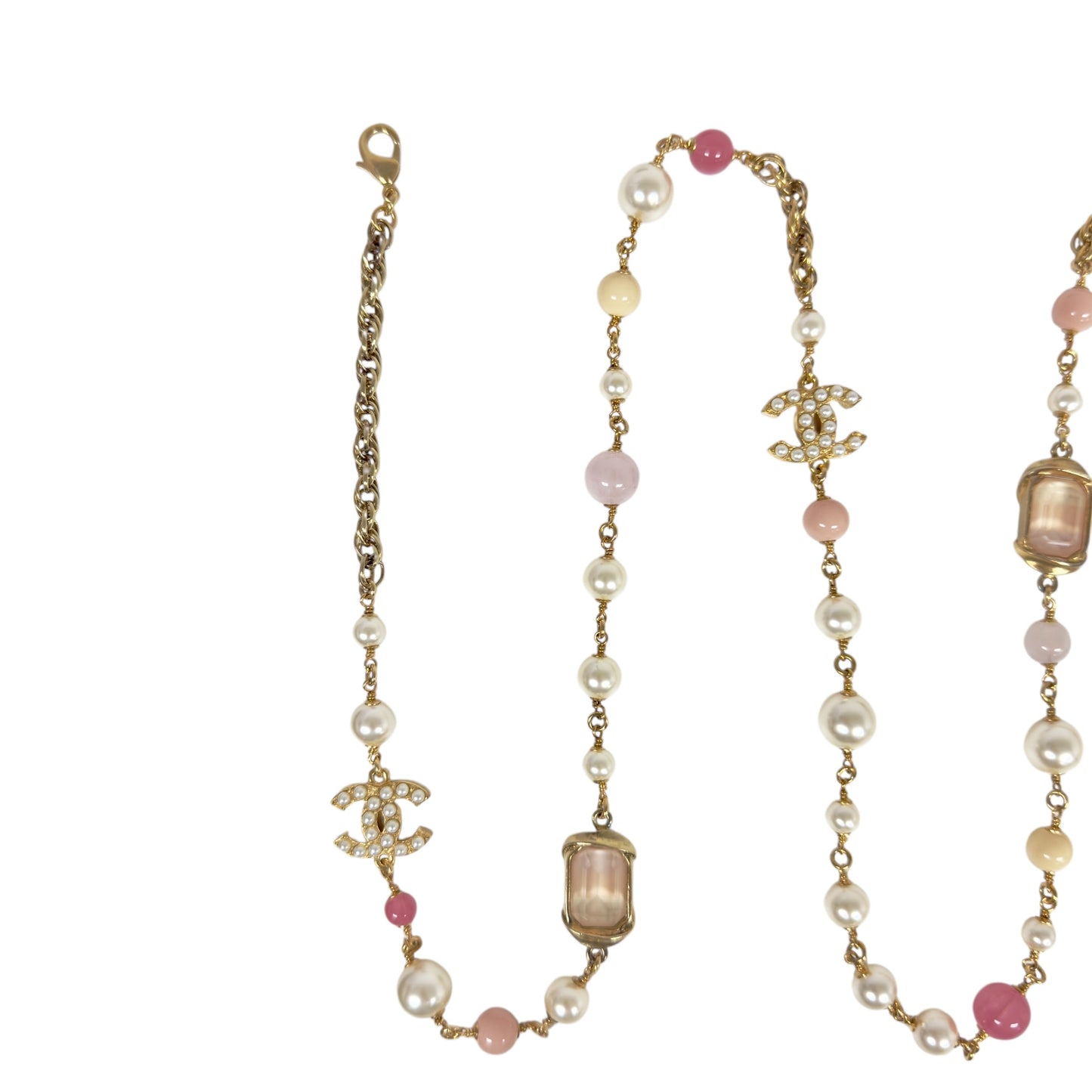 CHANEL CC 珠珠 長頸鏈