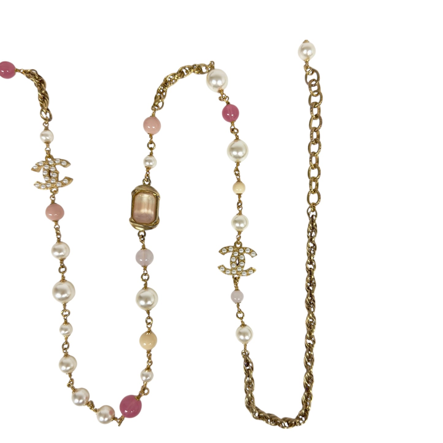 CHANEL CC 珠珠 長頸鏈