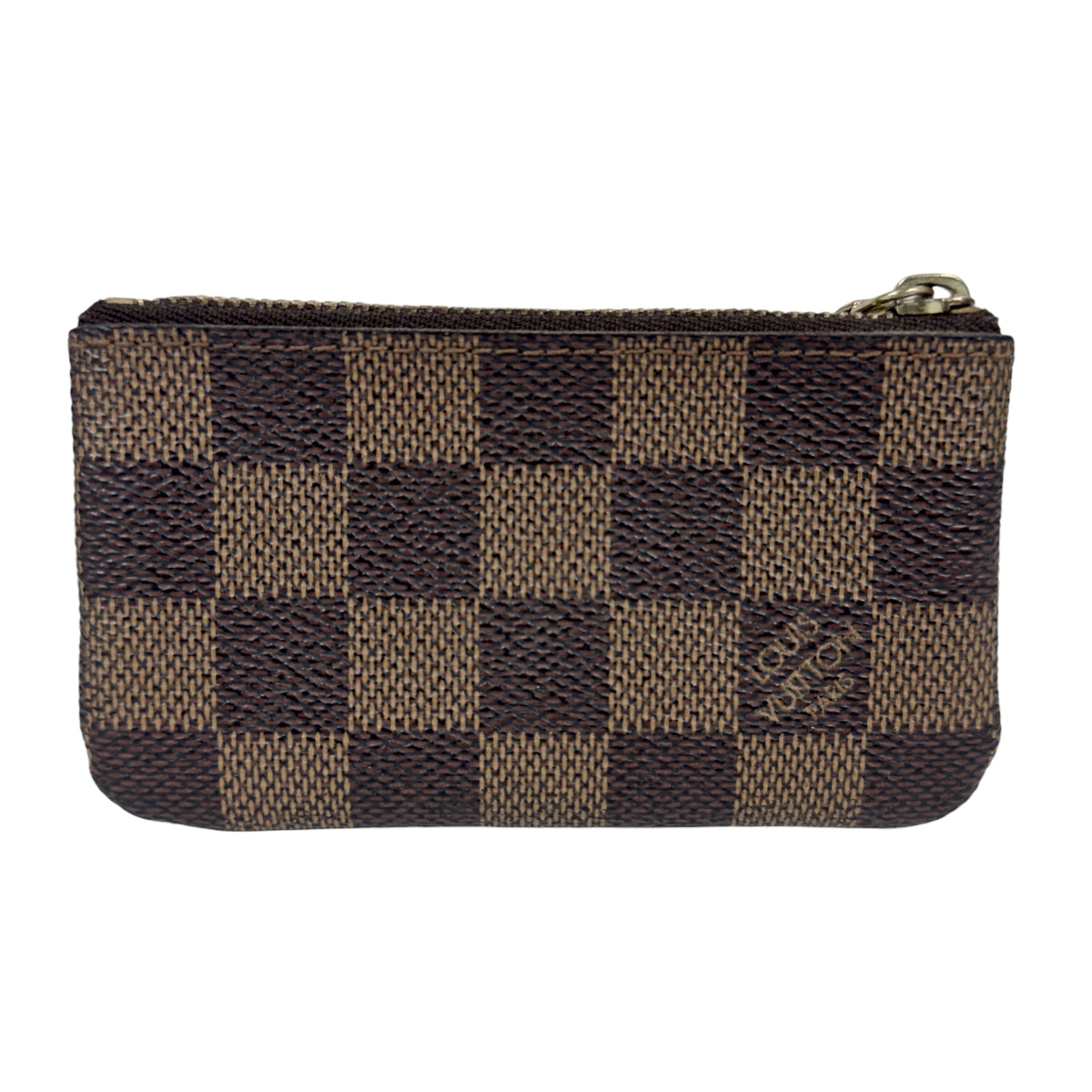 LOUIS VUITTON 棋盤格 拉鏈鑰匙扣卡包